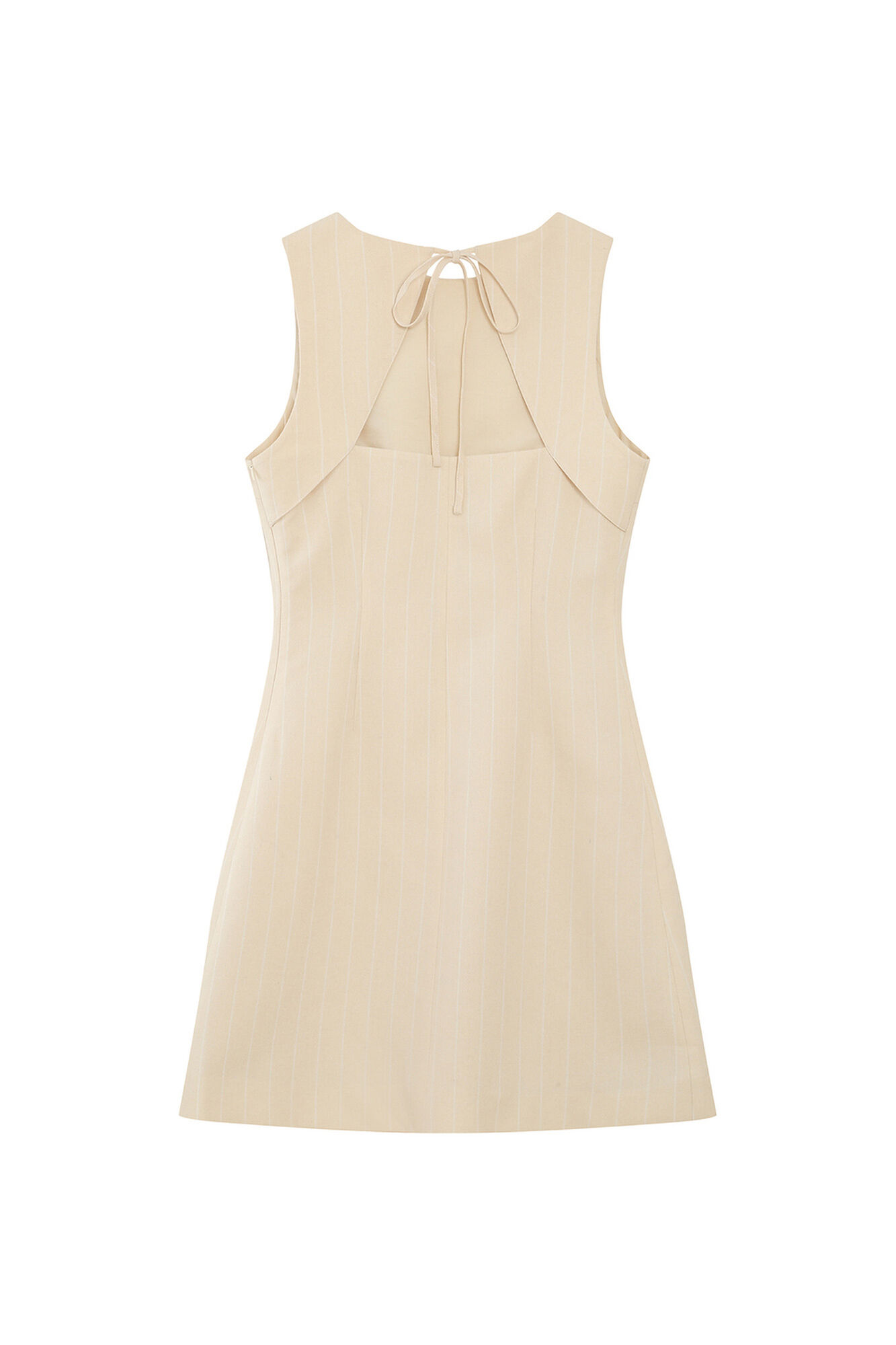 Grace & Mila Vestido curto &agrave;s riscas Vea Amarelo