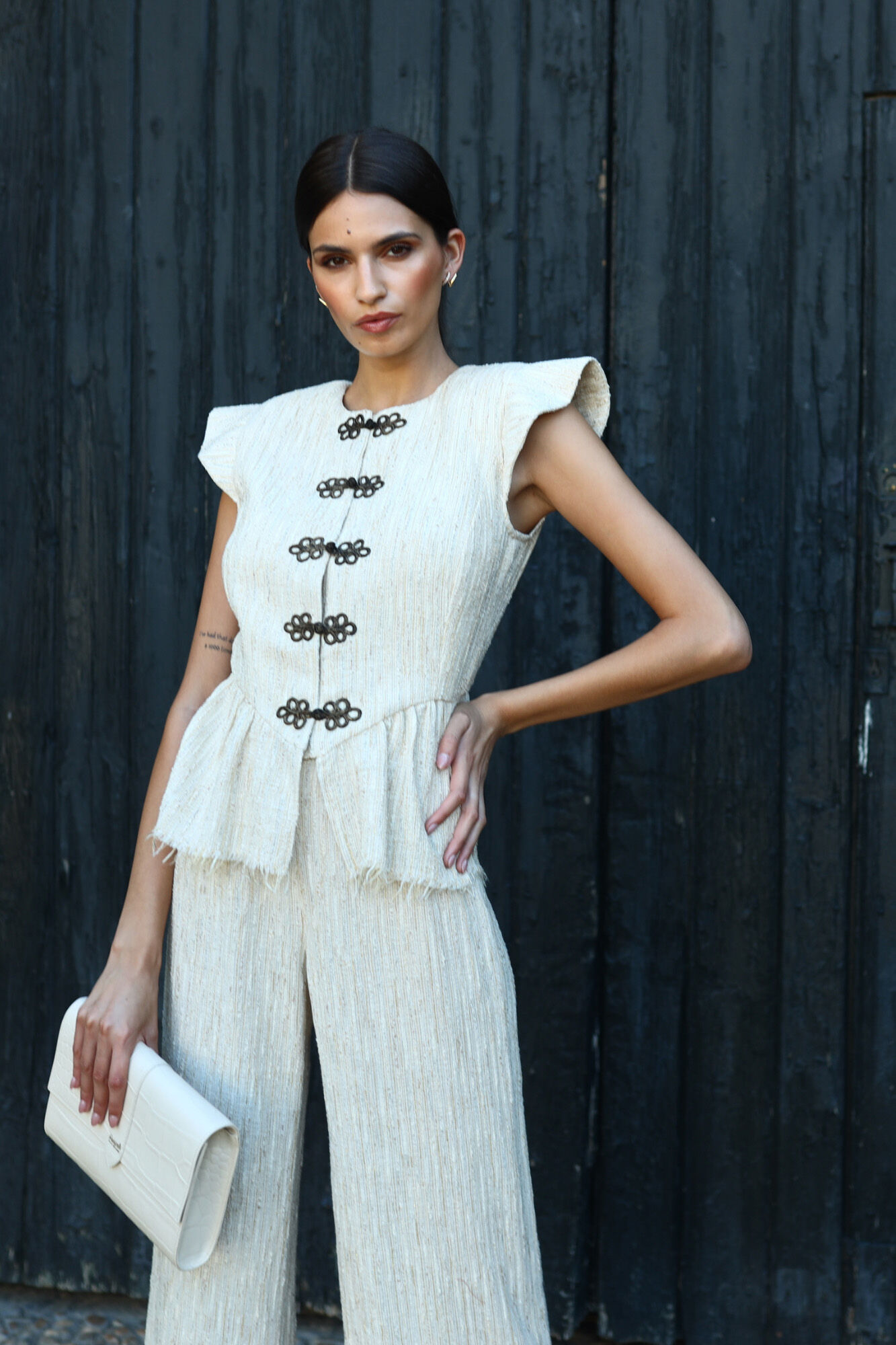 Panambi Chaqueta detalles cierre