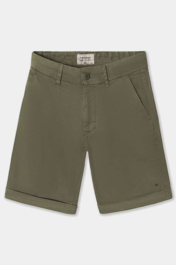 Cortefiel Silbon classic Bermuda shorts  Green