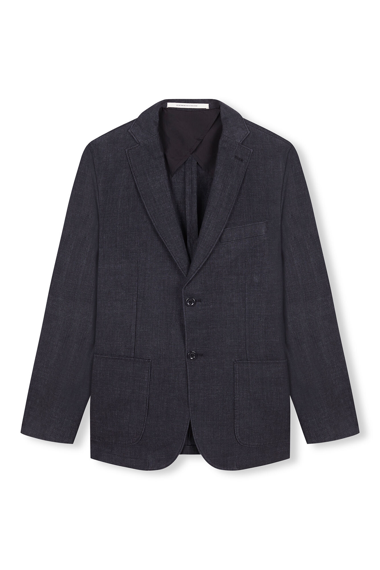 OOTO Blazer slim linho  Cinzento