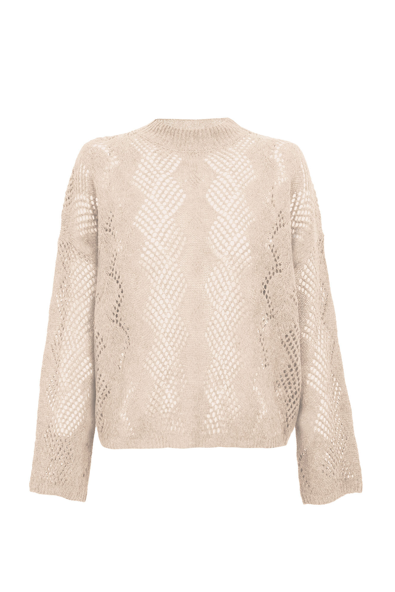 Slowlove Perkins openwork jersey Beige