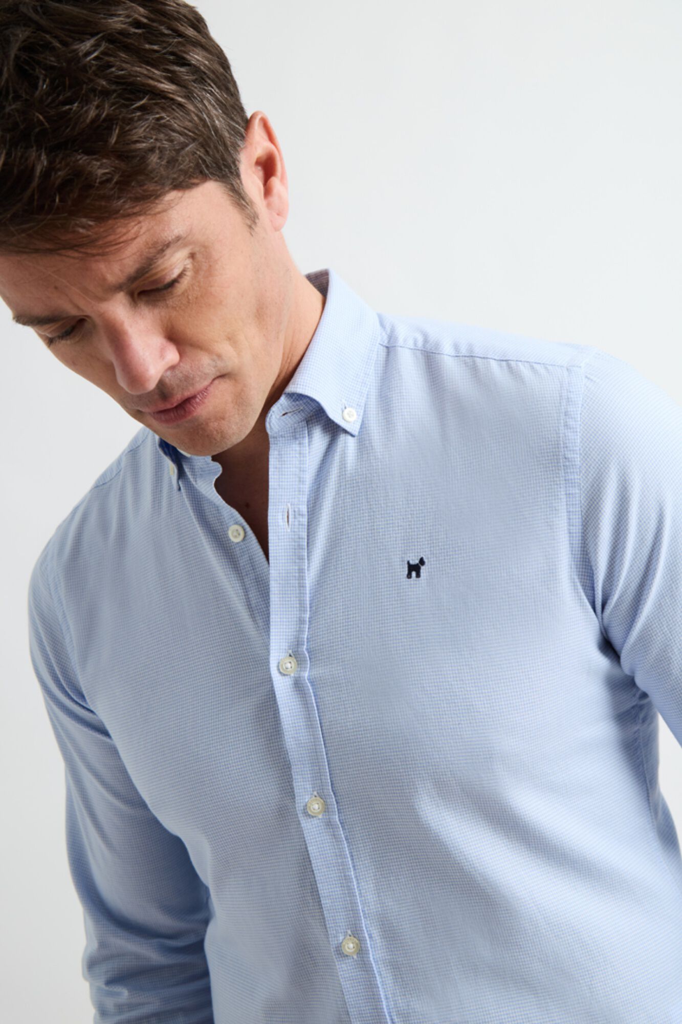 Williot Camisa mini pied-de-poule