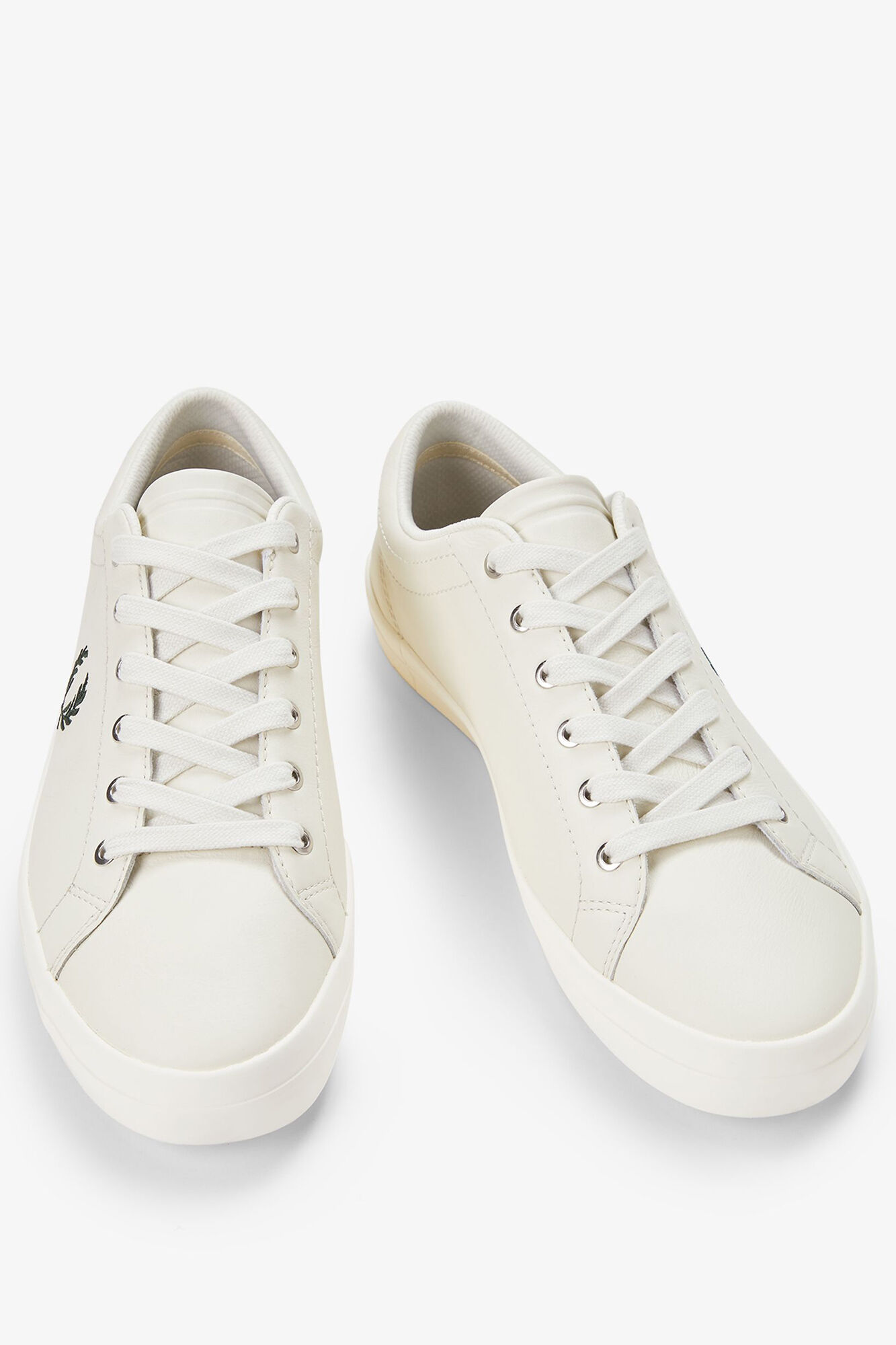Fred Perry Zapatilla baseline piel Blanco