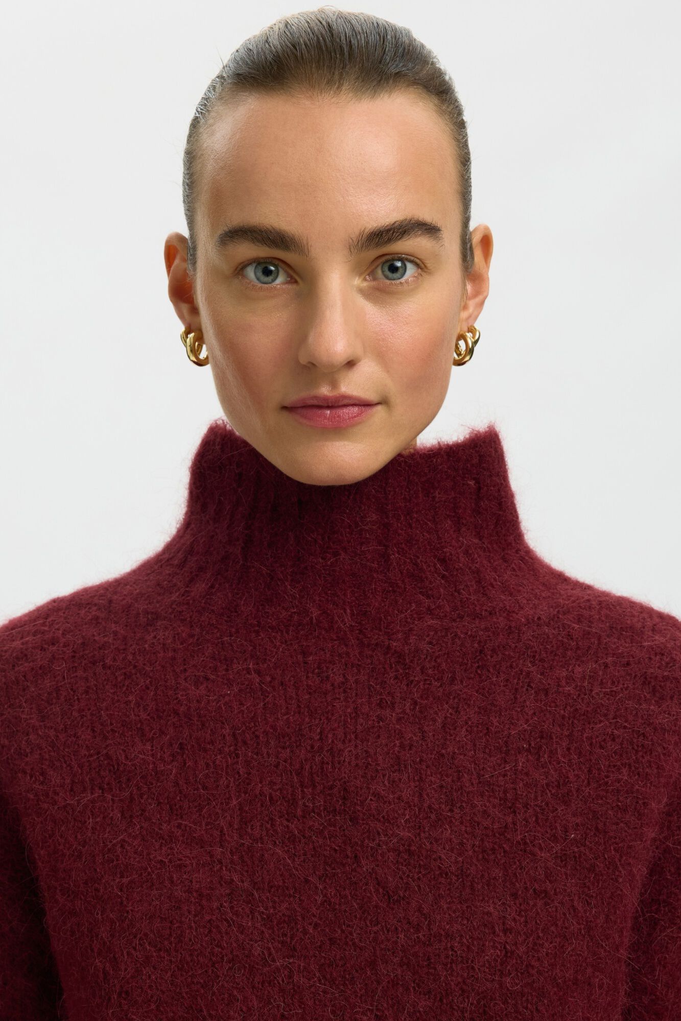 Selected Camisola de alpaca gola alta Granada