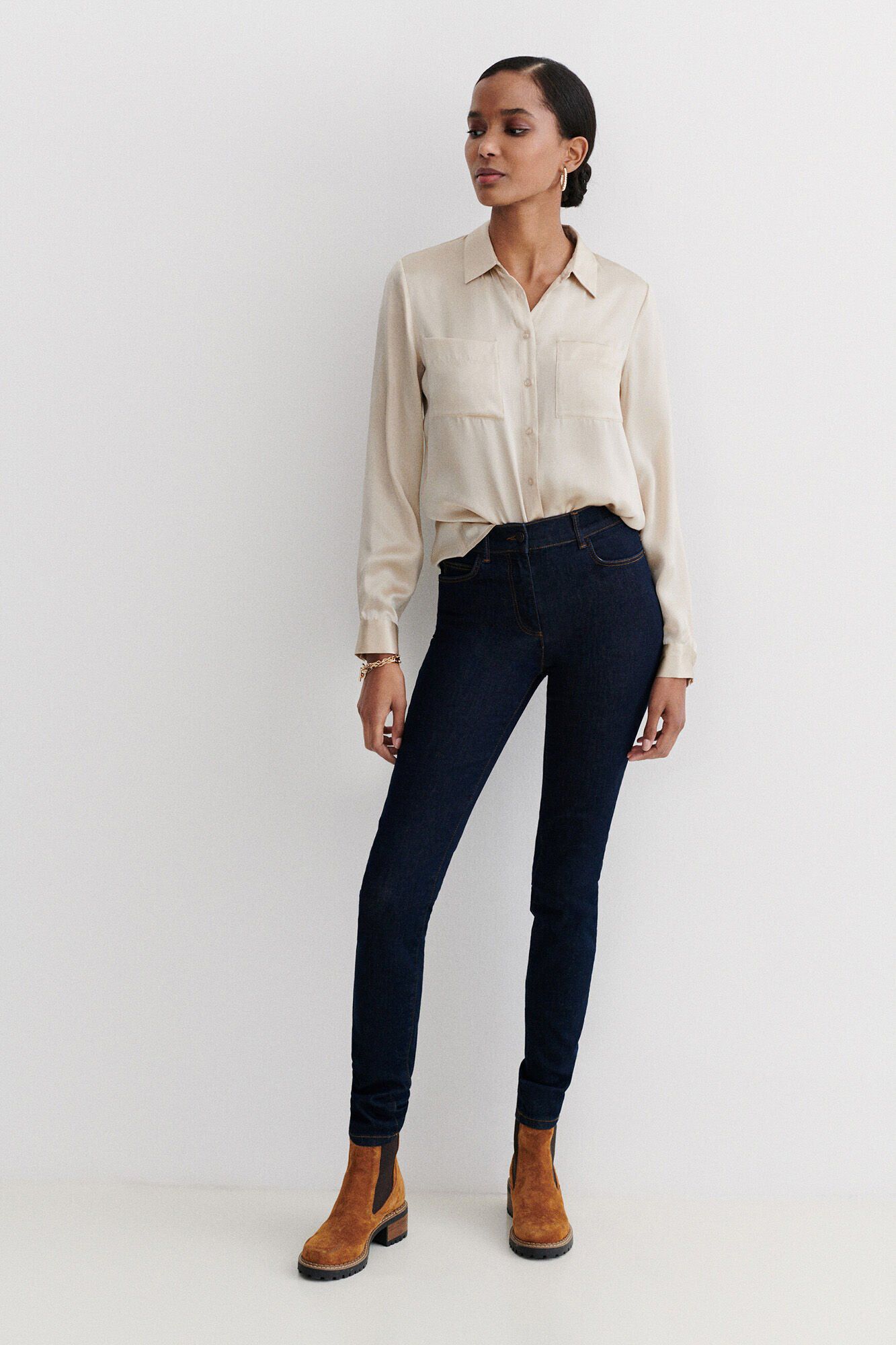 Caroll Camisa de seda