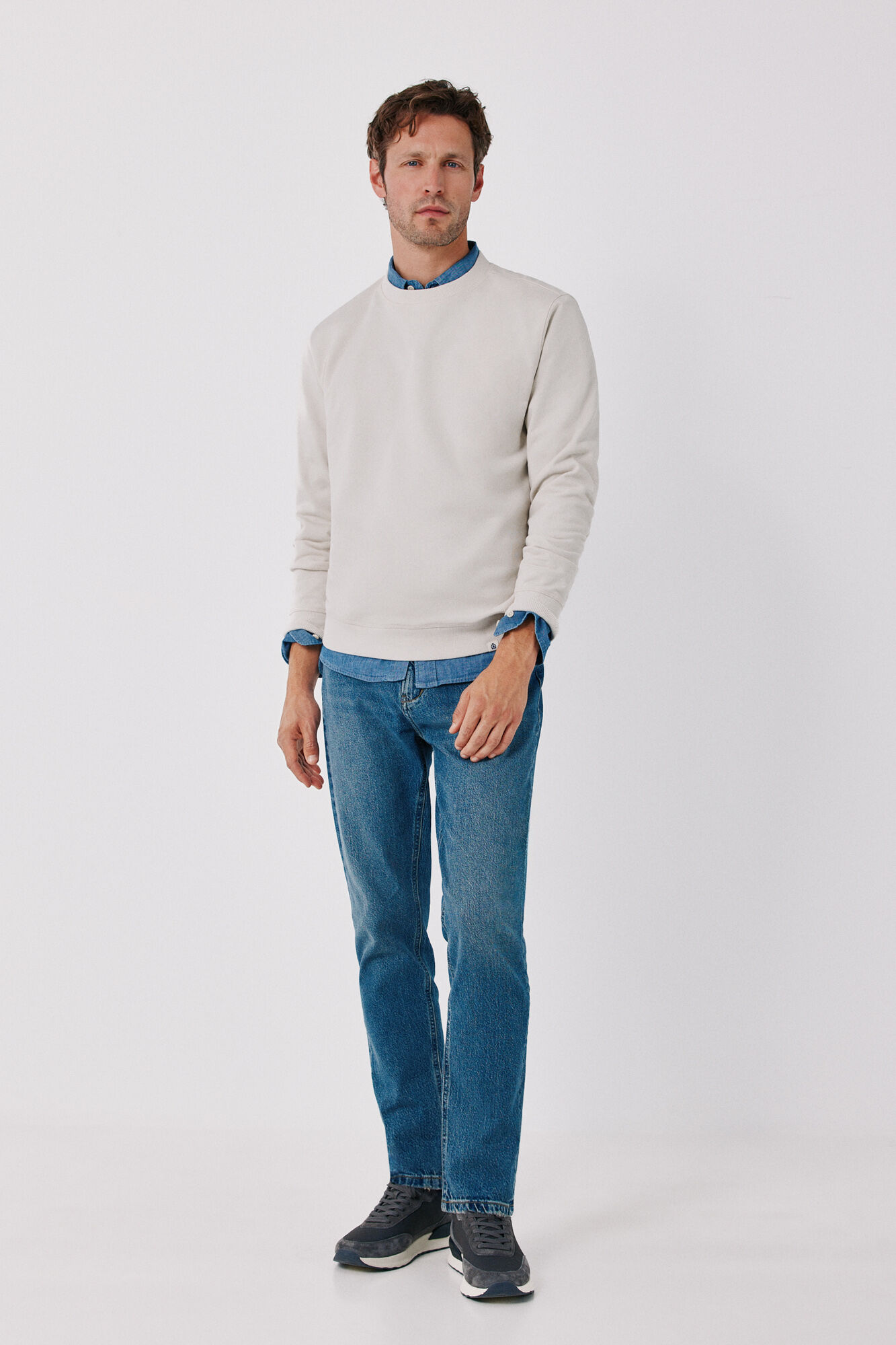 Cortefiel Crew neck sweatshirt
