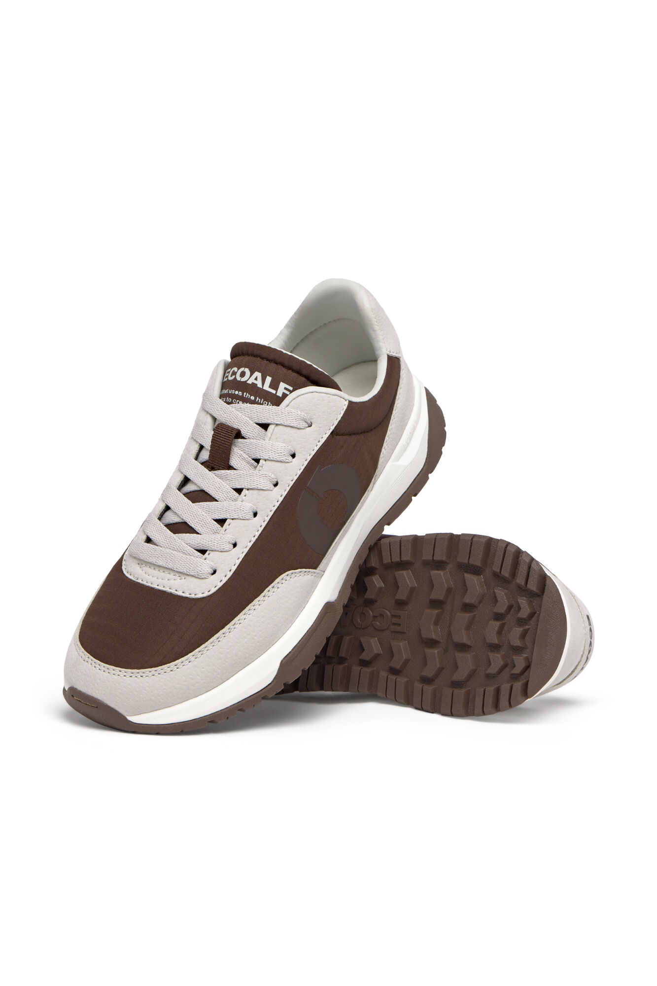 Ecoalf Women's Ventura trainers Dark brown