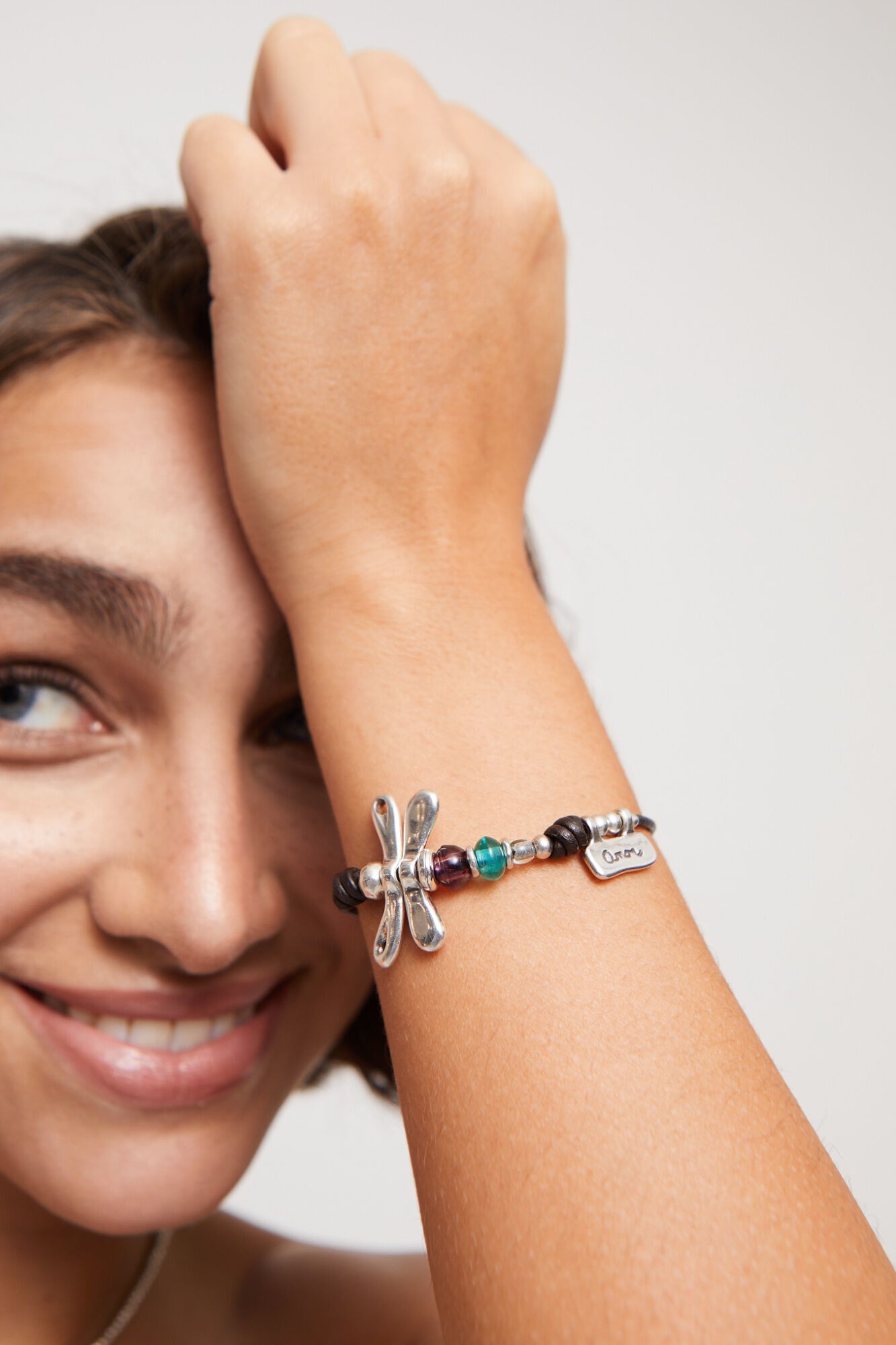UNOde50 Pulsera lib&eacute;lula ba&ntilde;o de plata