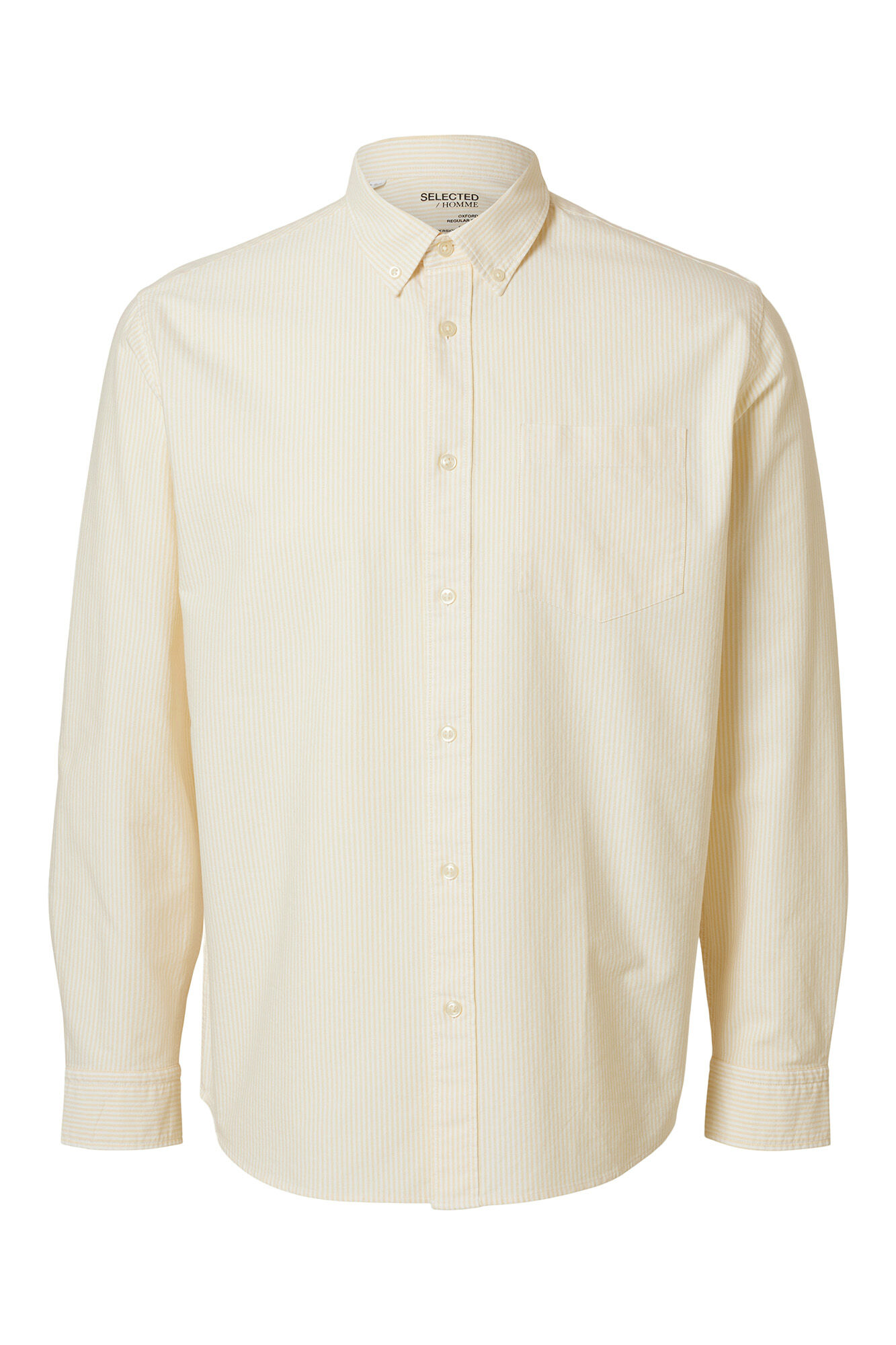Selected Regular Fit Oxford Shirt  Yellow
