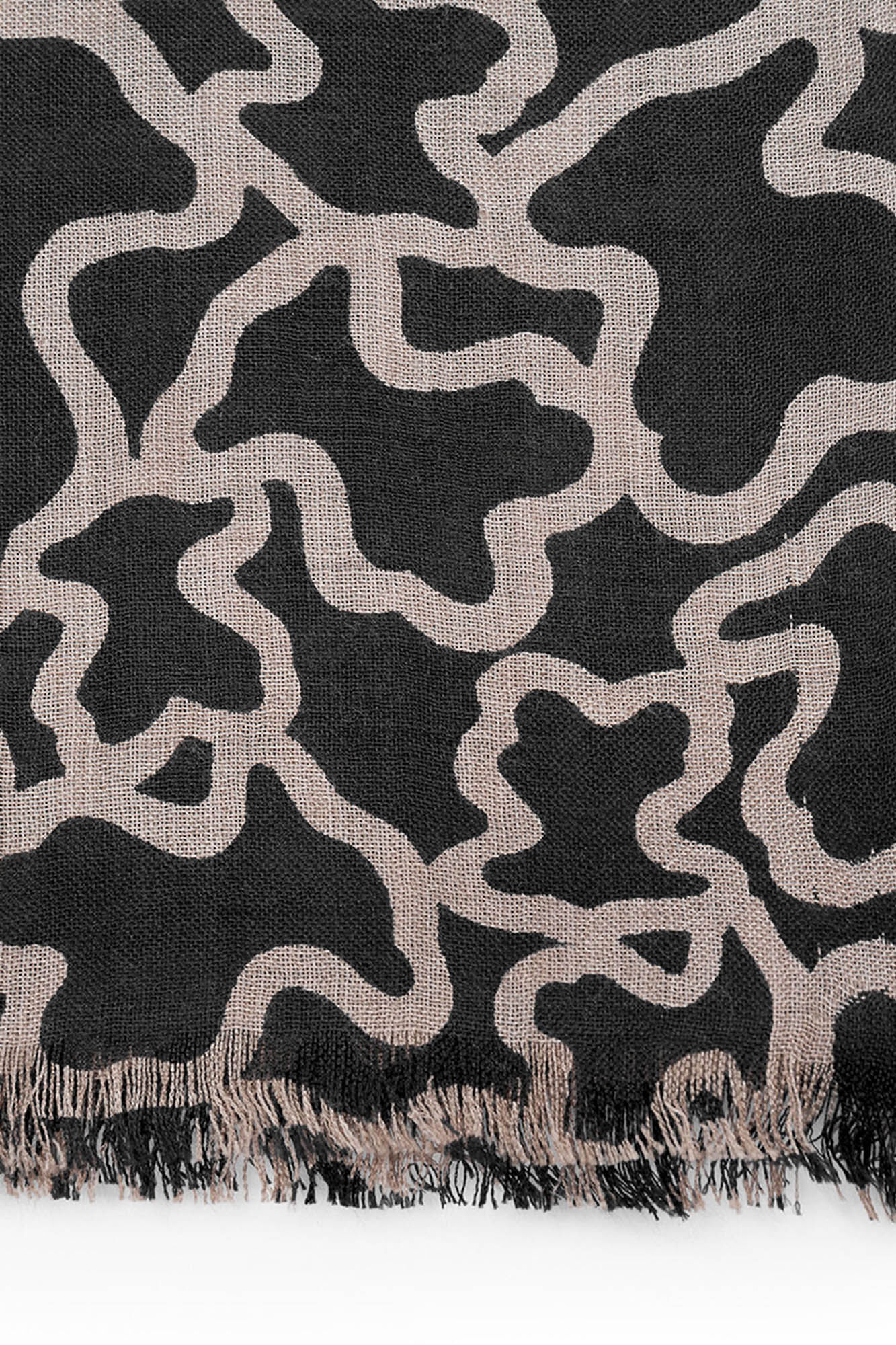 Tous Foulard Kaos en color negro Negro