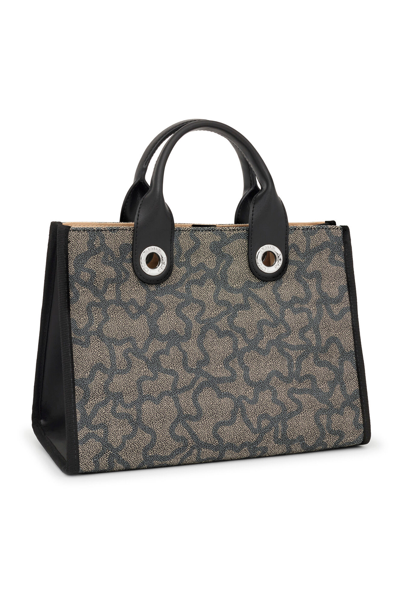 Tous Amaya Kaos Icon medium black shopper bag Black