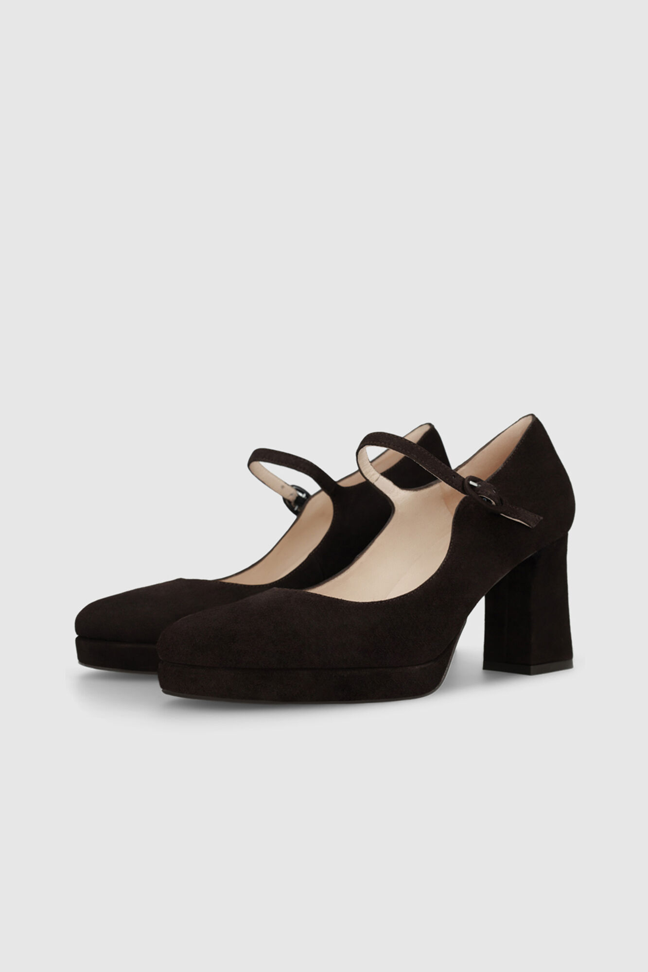 Lodi Women's  Mary Jane style pumps Dark brown