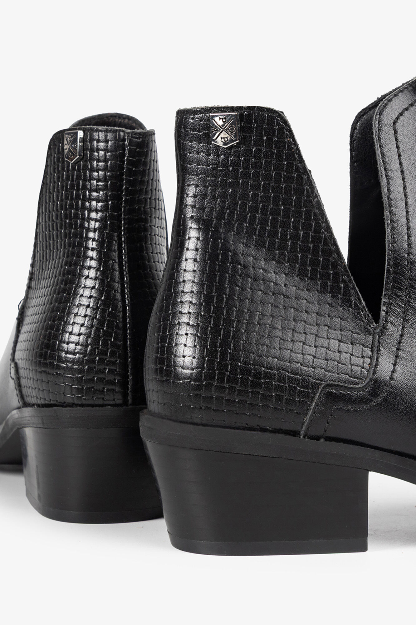 Popa Botim feminina Nexo Treccia Preto