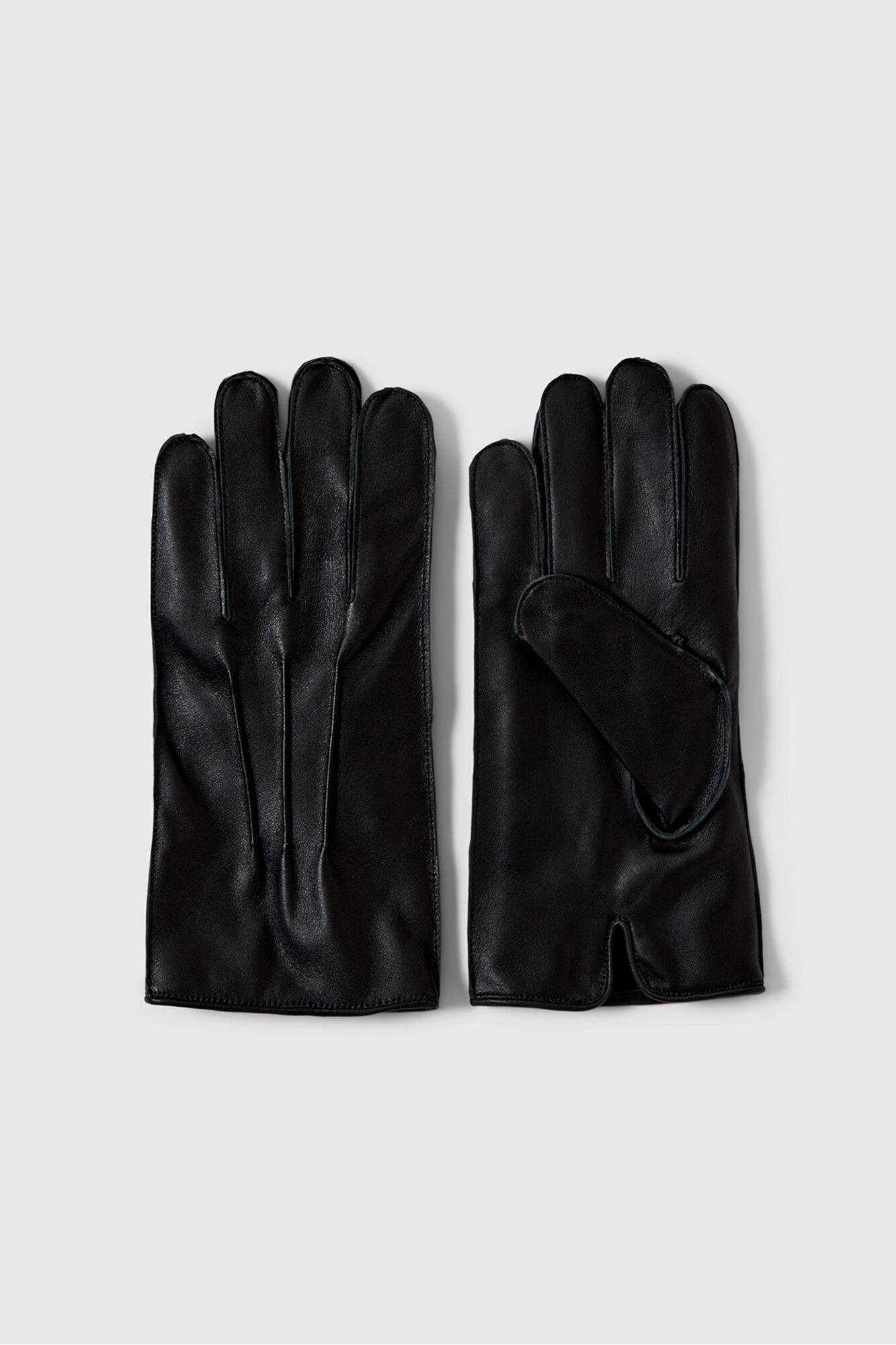 Selected Guantes 100% piel bovina Negro