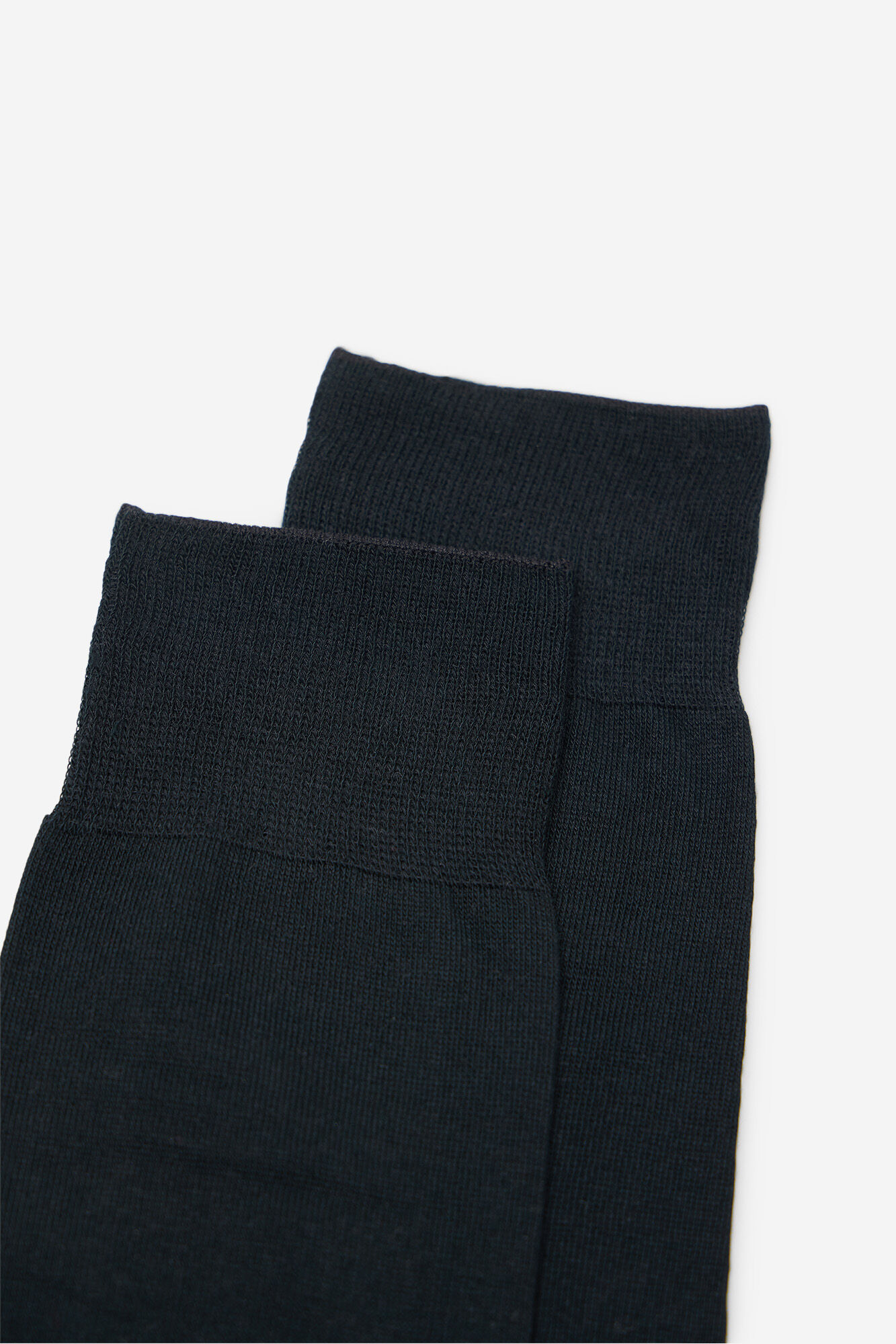 Cortefiel Plain dress socks Black