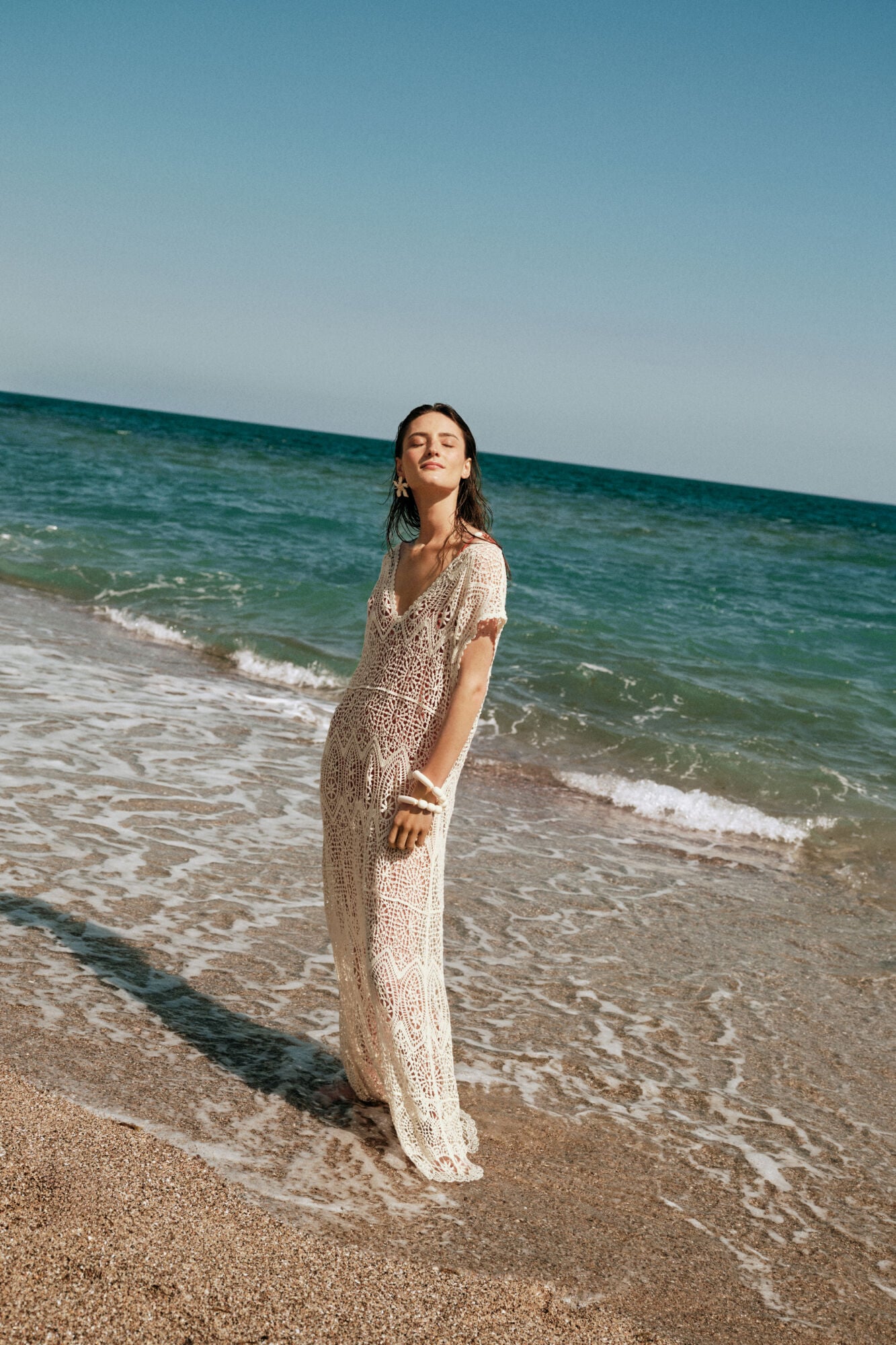 Cortefiel Crochet dress