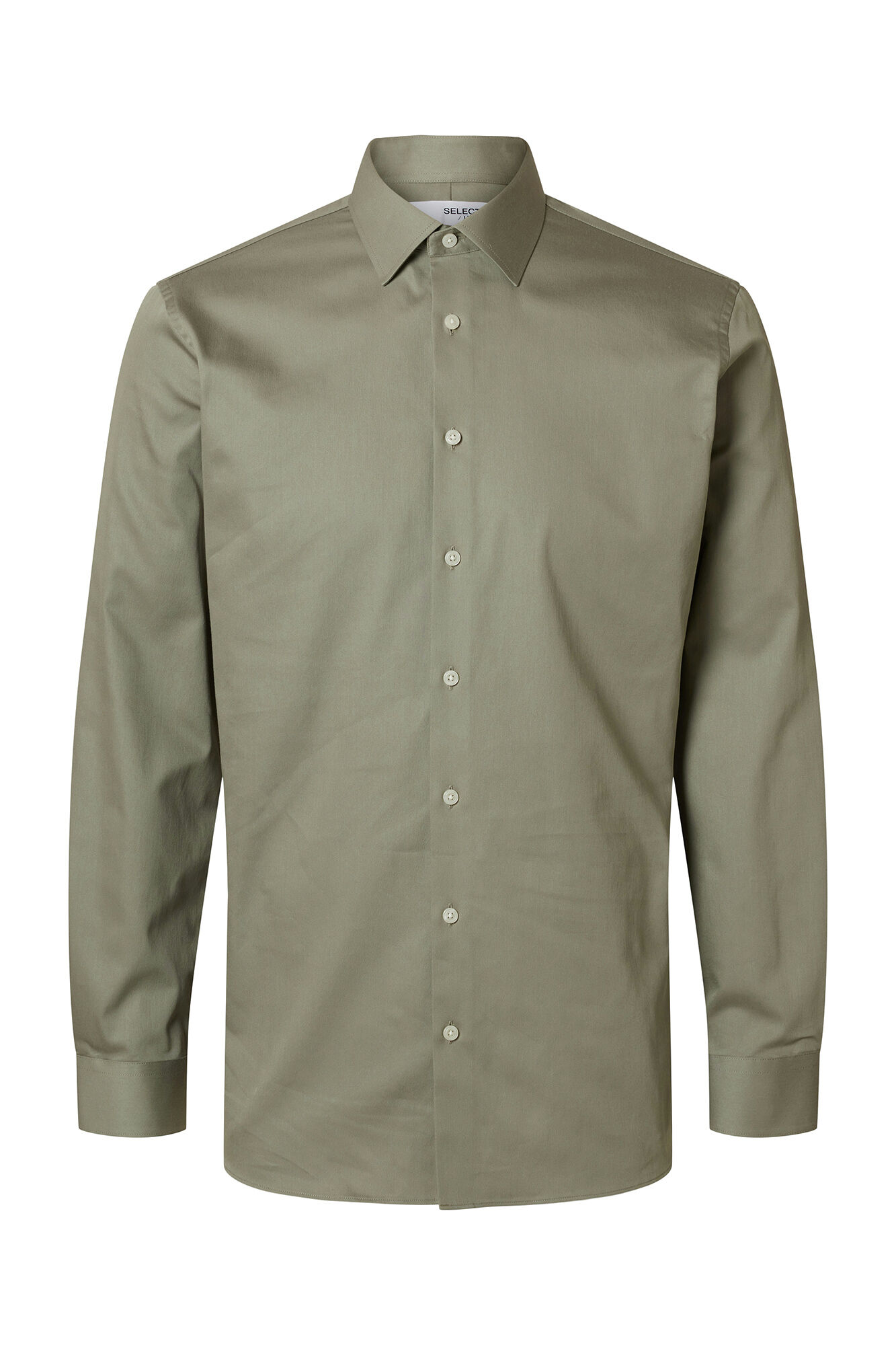 Selected Camisa Slim Fit de vestir Verde