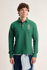 Valecuatro P&oacute;lo Valecuatro masculino com escudo espanhol verde intenso Verde