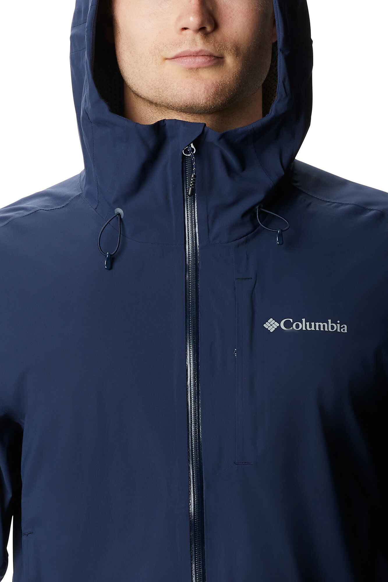Columbia Chaqueta shell impermeable Columbia Ampli-Dry&trade; Azul