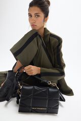 Lola Casademunt Bolsa a tiracolo acolchoada Preto