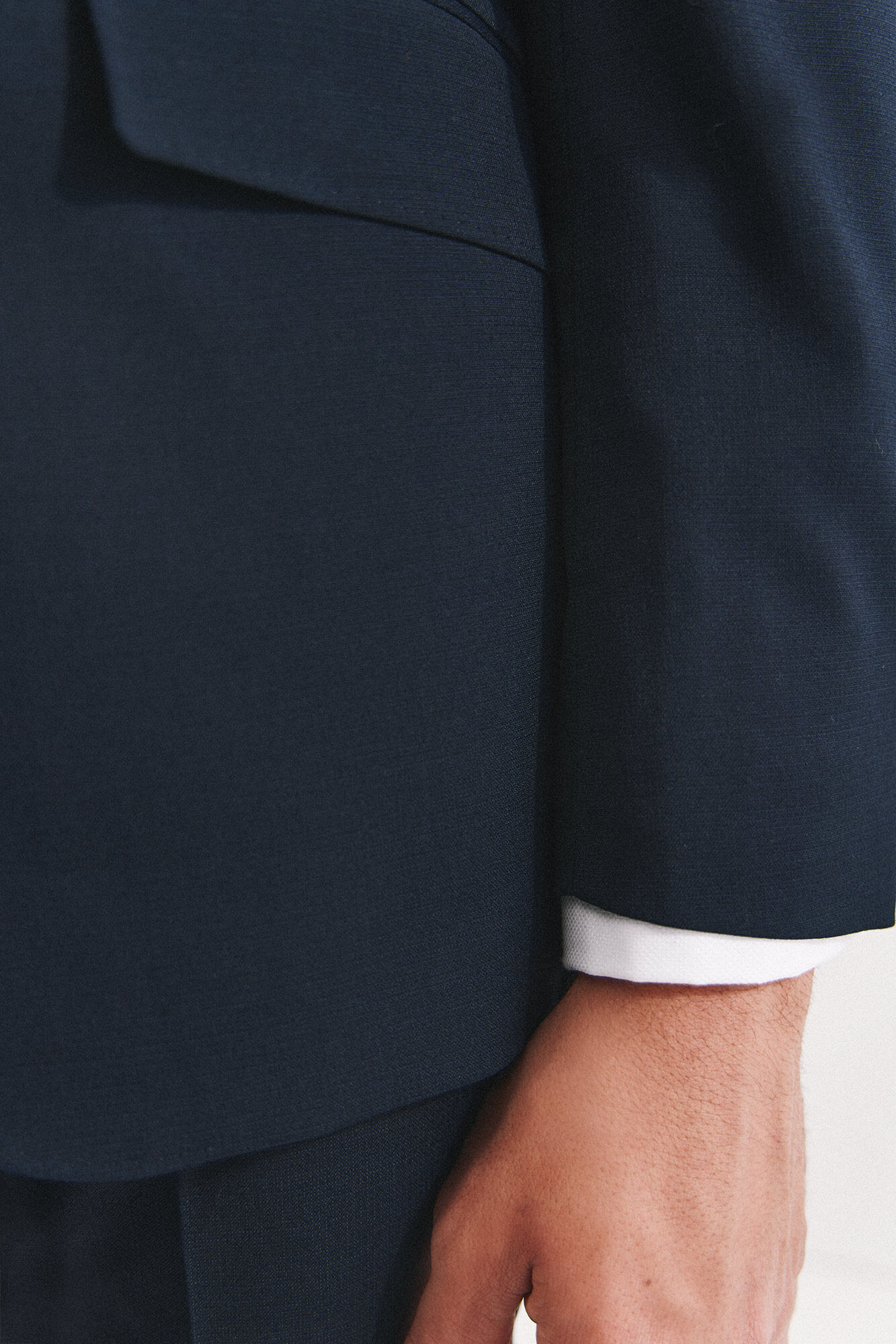 Cortefiel Blazer azul-marinho slim fit Azul