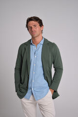 Cloking Casaco Piqué de Singapura Verde