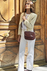 The Code Claudia Praline Shoulder Bag Brown