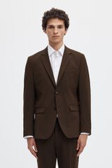 Selected Blazer Slim Fit Castanho