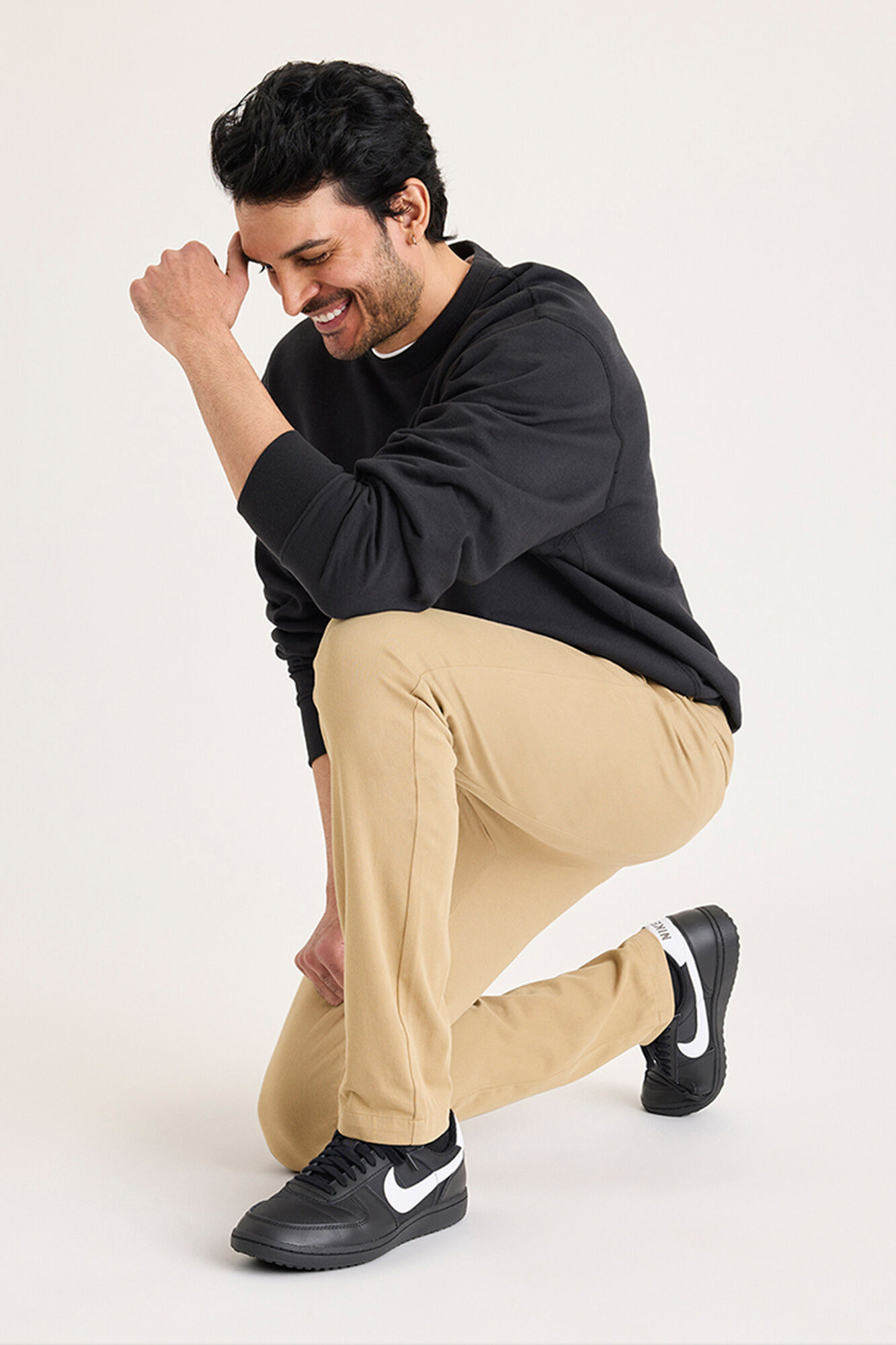 Dockers Cal&ccedil;as cal&ccedil;as skinny fit Go Activeflex Tostado