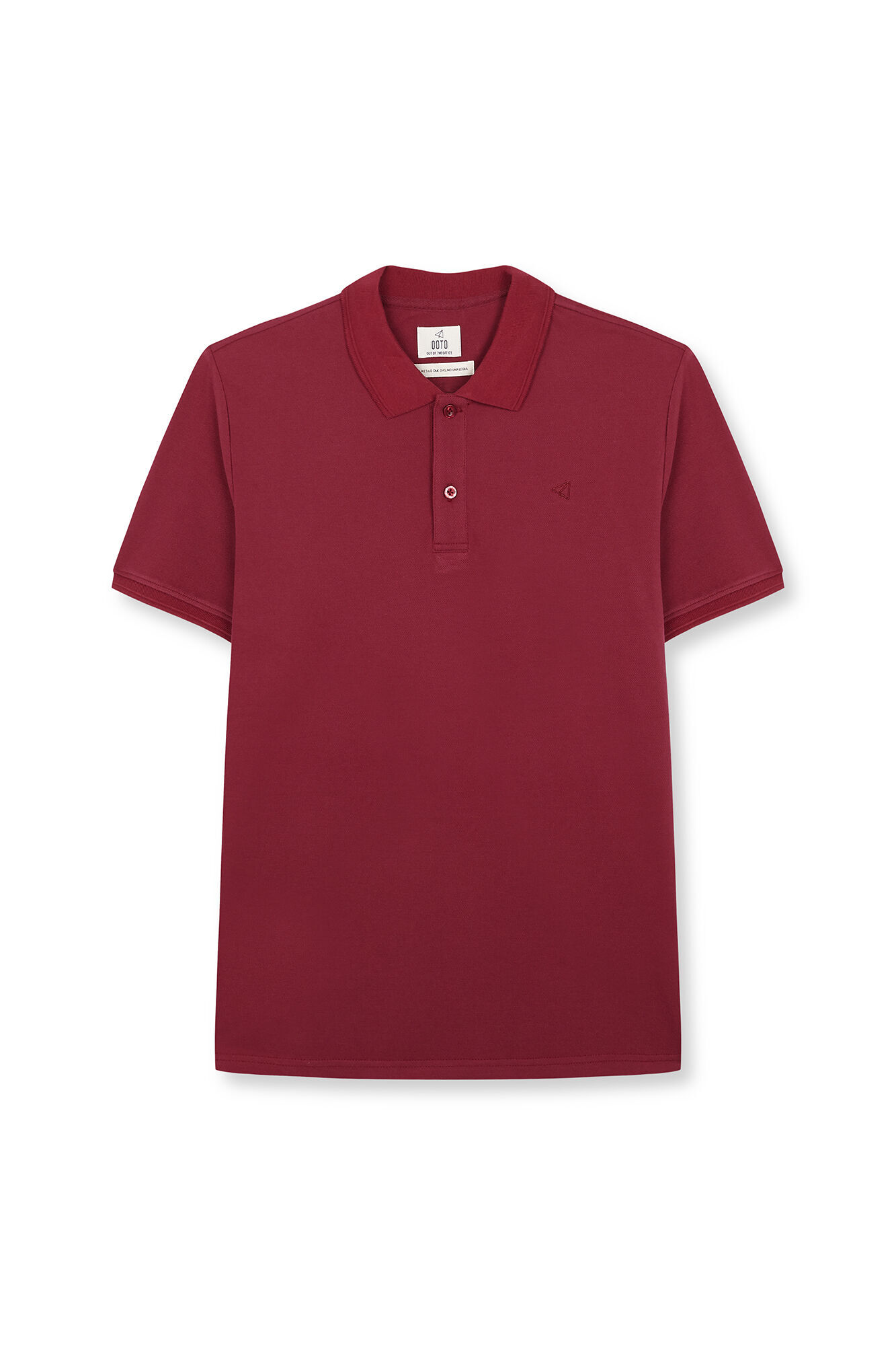 OOTO Polo b&aacute;sico em piqu&eacute; Granada