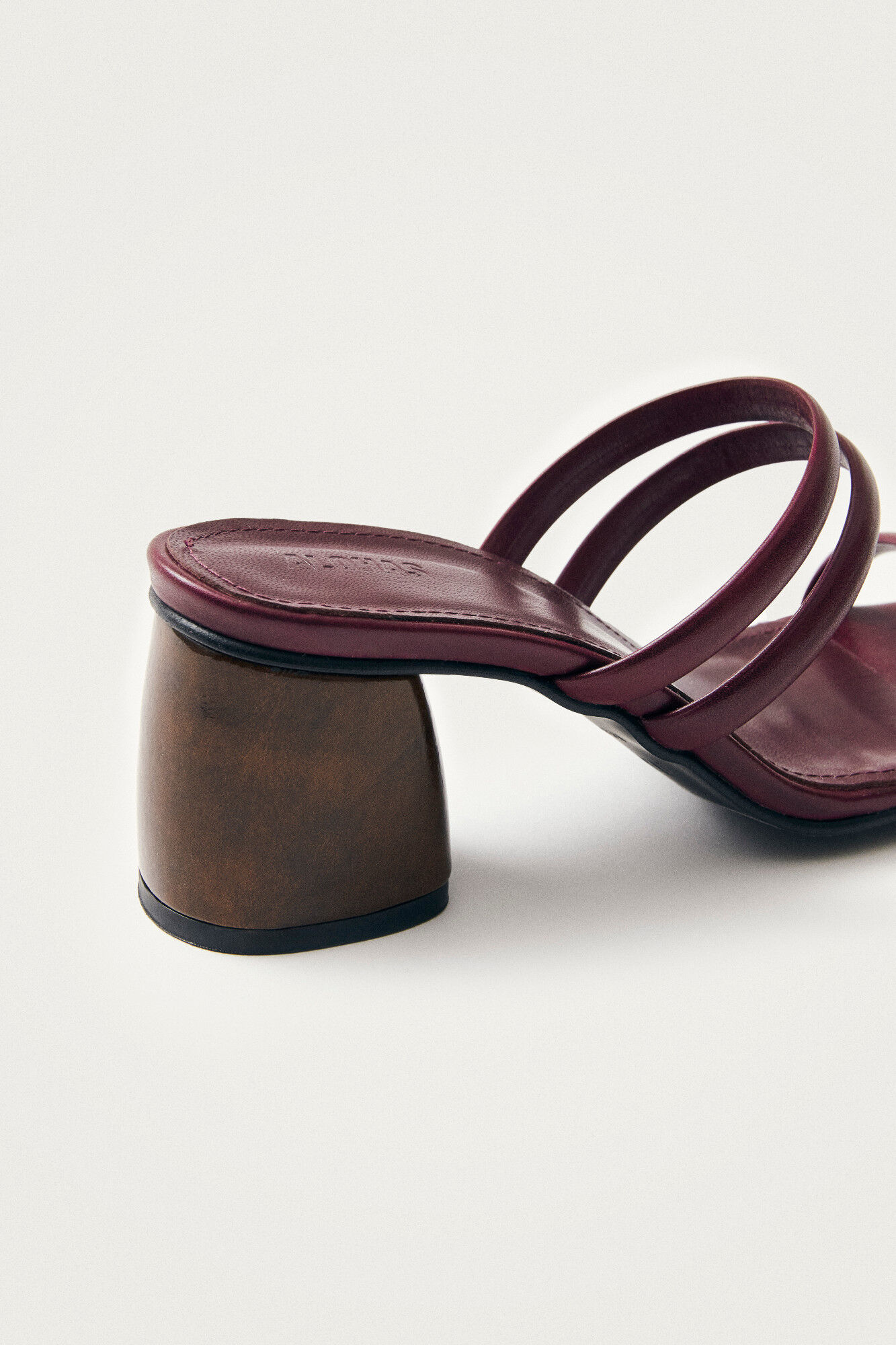 Alohas Indiana leather sandals Maroon