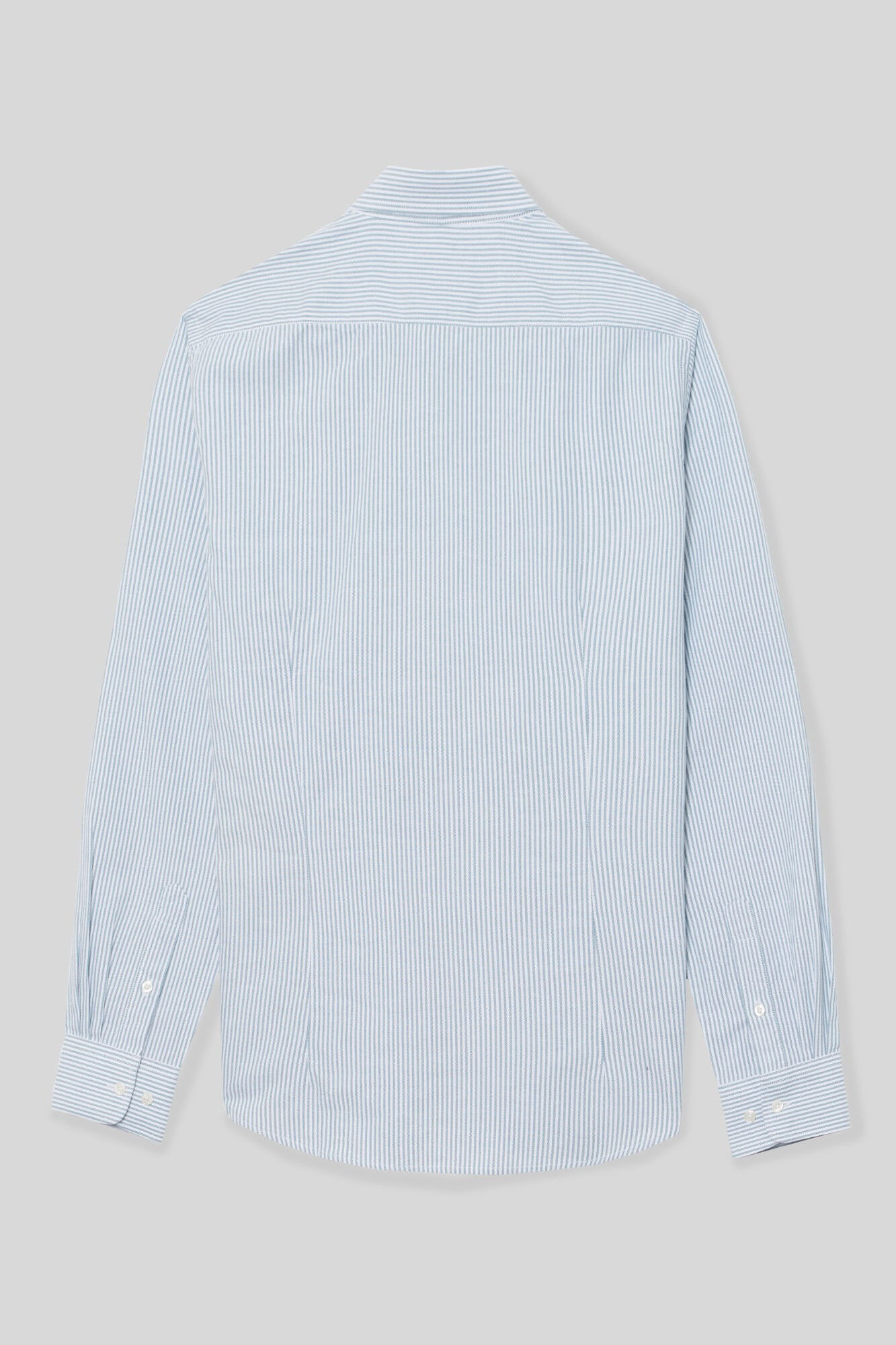 Silbon Camisa sport oxford riscas verde Verde