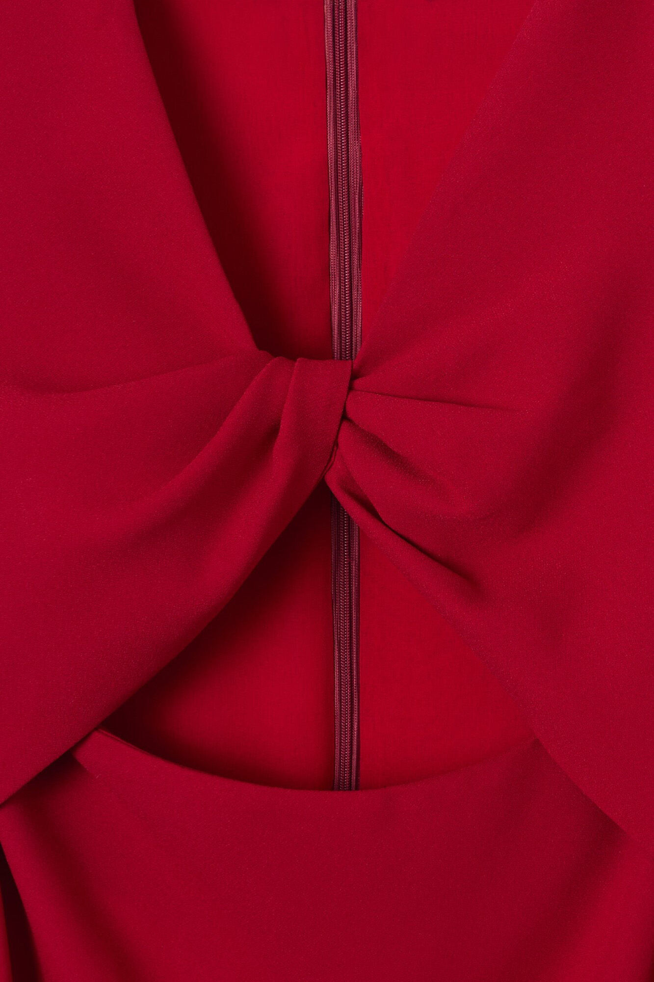 Silbon Vestido nudo Granate