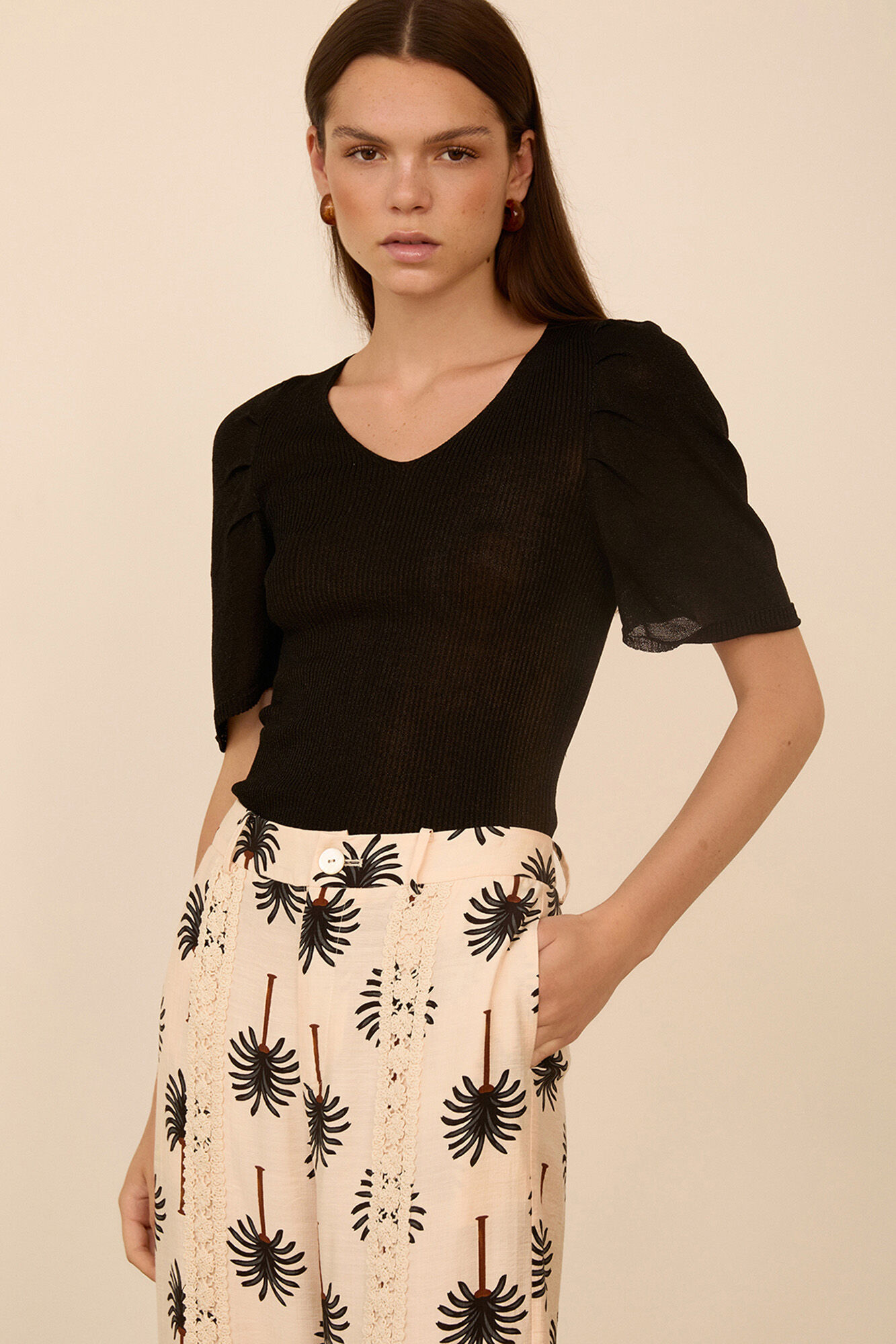 Meisie Camisola de manga curta