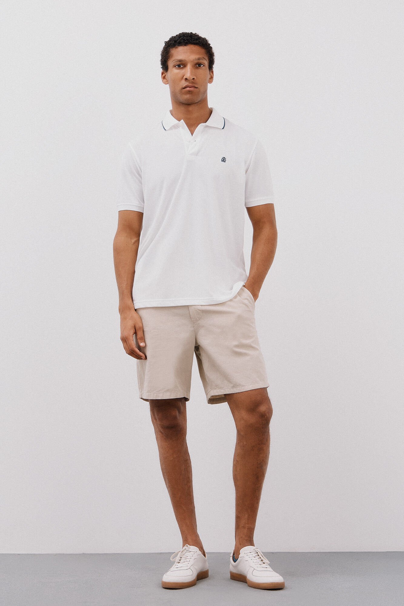 Cortefiel Coolmax&reg; polo  White