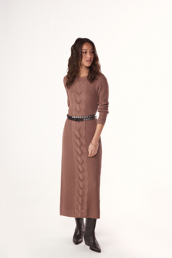 Jersey-knit long dress | Women's dresses | Pedro del Hierro Jersey-knit long dress | Women's dresses | Pedro del Hierro