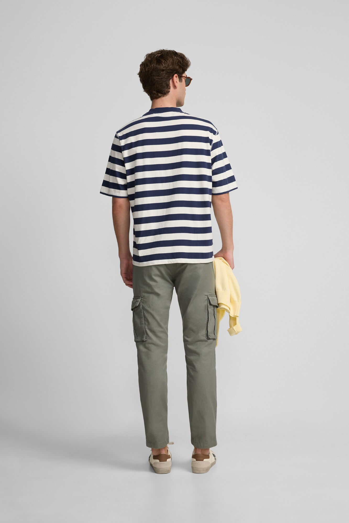 Silbon Casual sport cargo pants Green