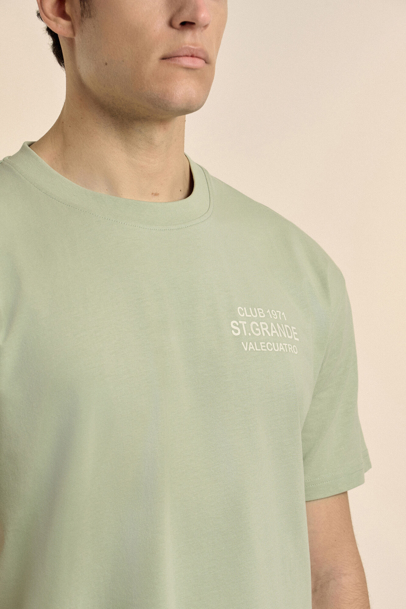 Valecuatro Oversized text t-shirt Green
