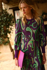 Panambi Vestido Ceil&atilde;o Roxo