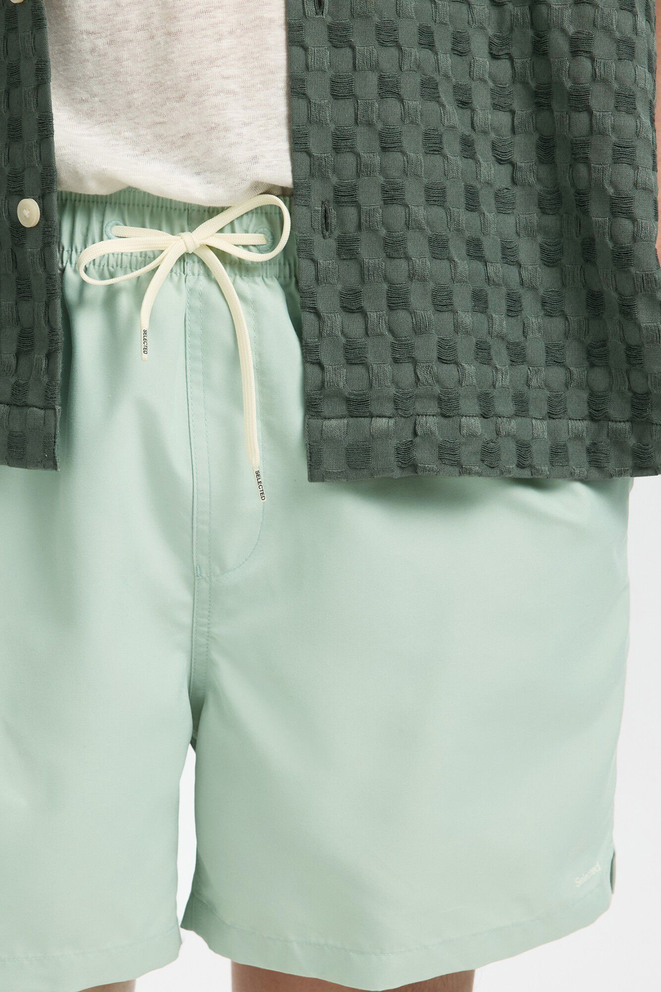 Selected Fato de banho tipo bermuda