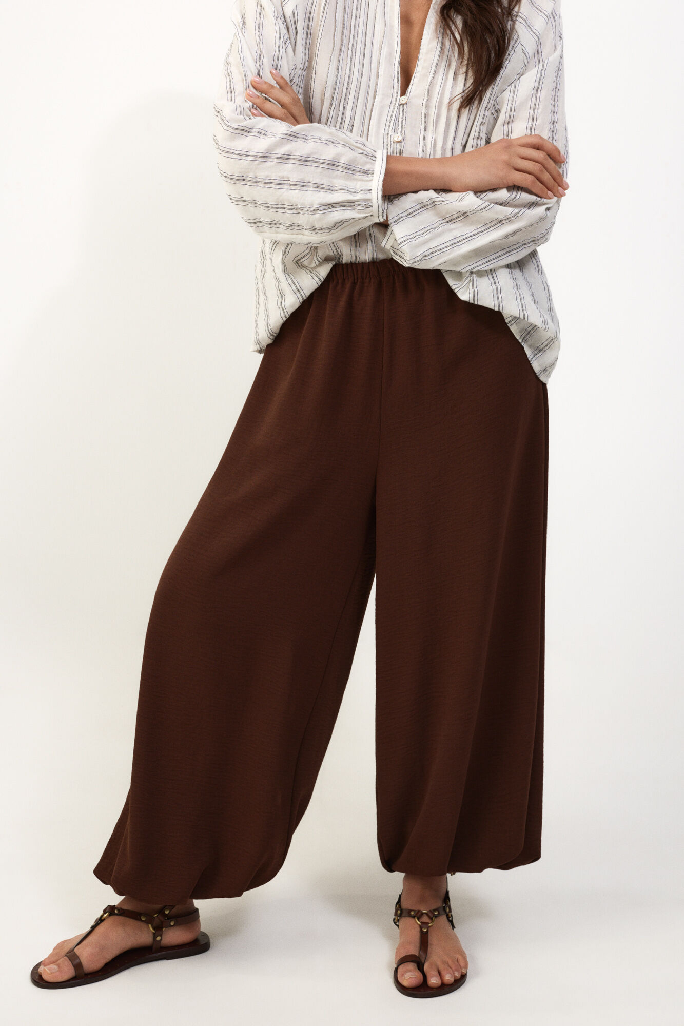 Slowlove Harem trousers Dark brown