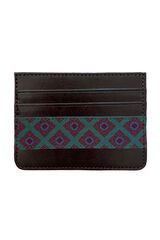 Cloking Cartera Cuero Estampado granate