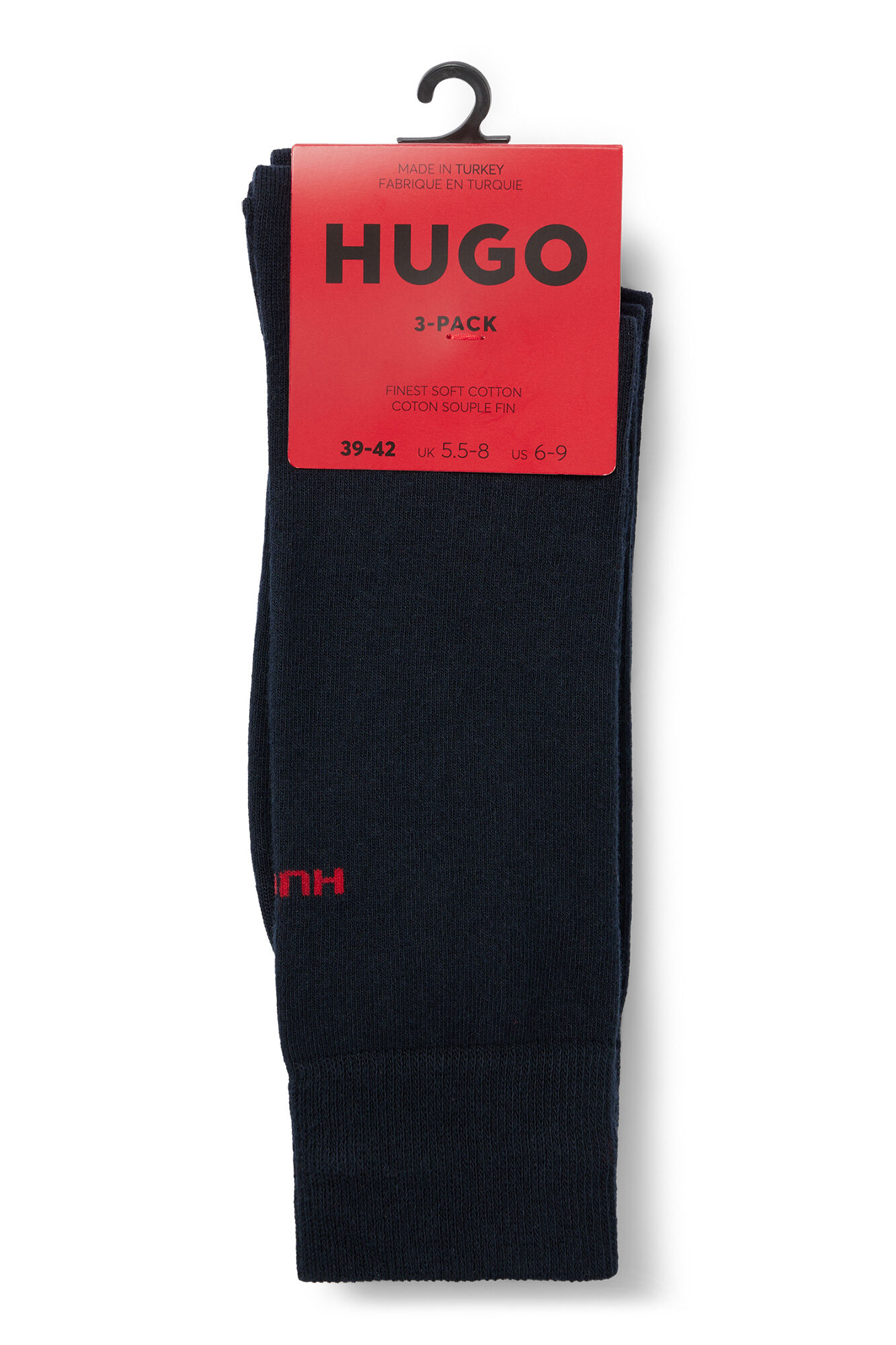 HUGO Pack 3 pares de calcetines