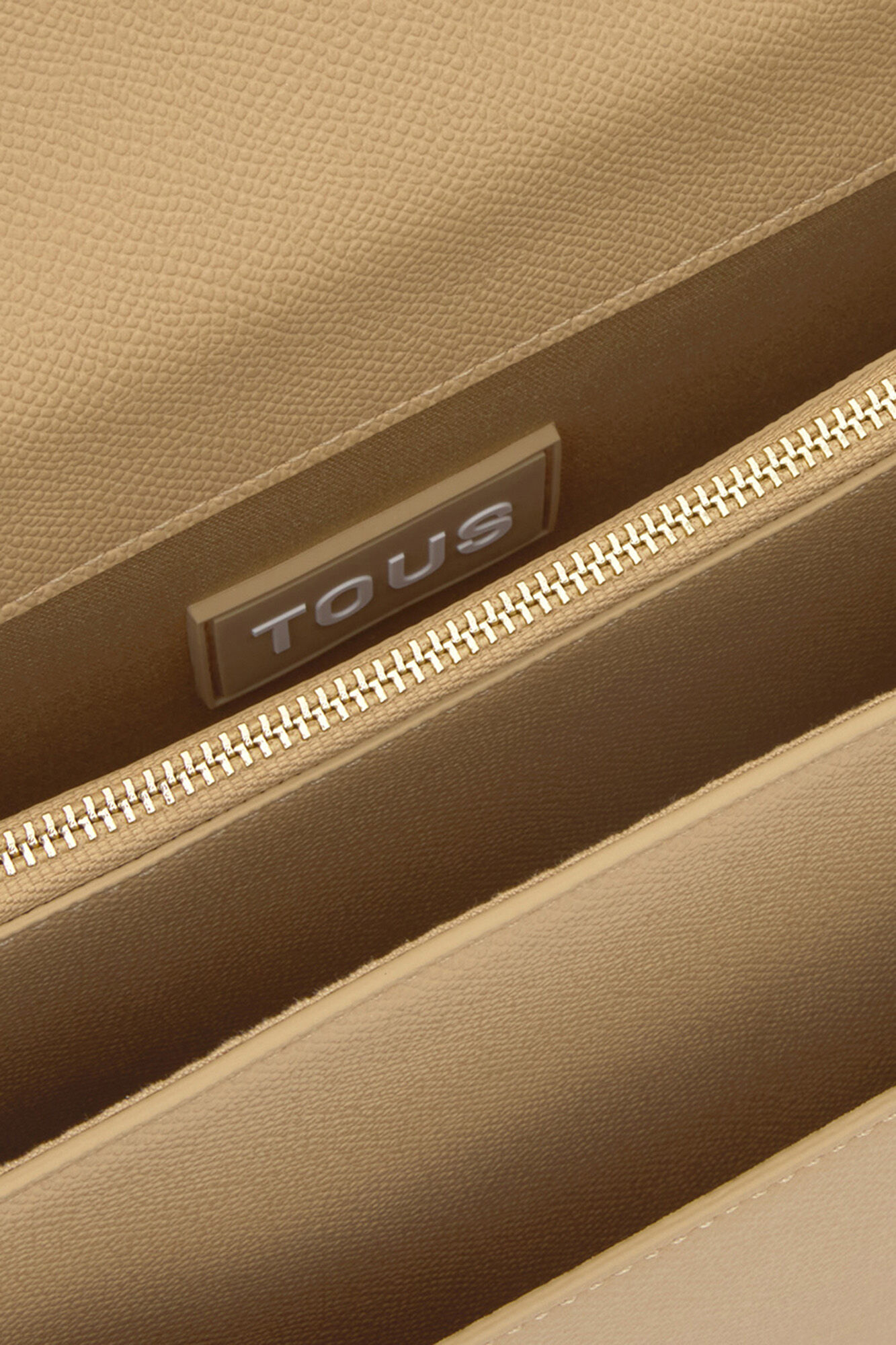 Tous TOUS Brenda Audree Medium Crossbody Bag Beige