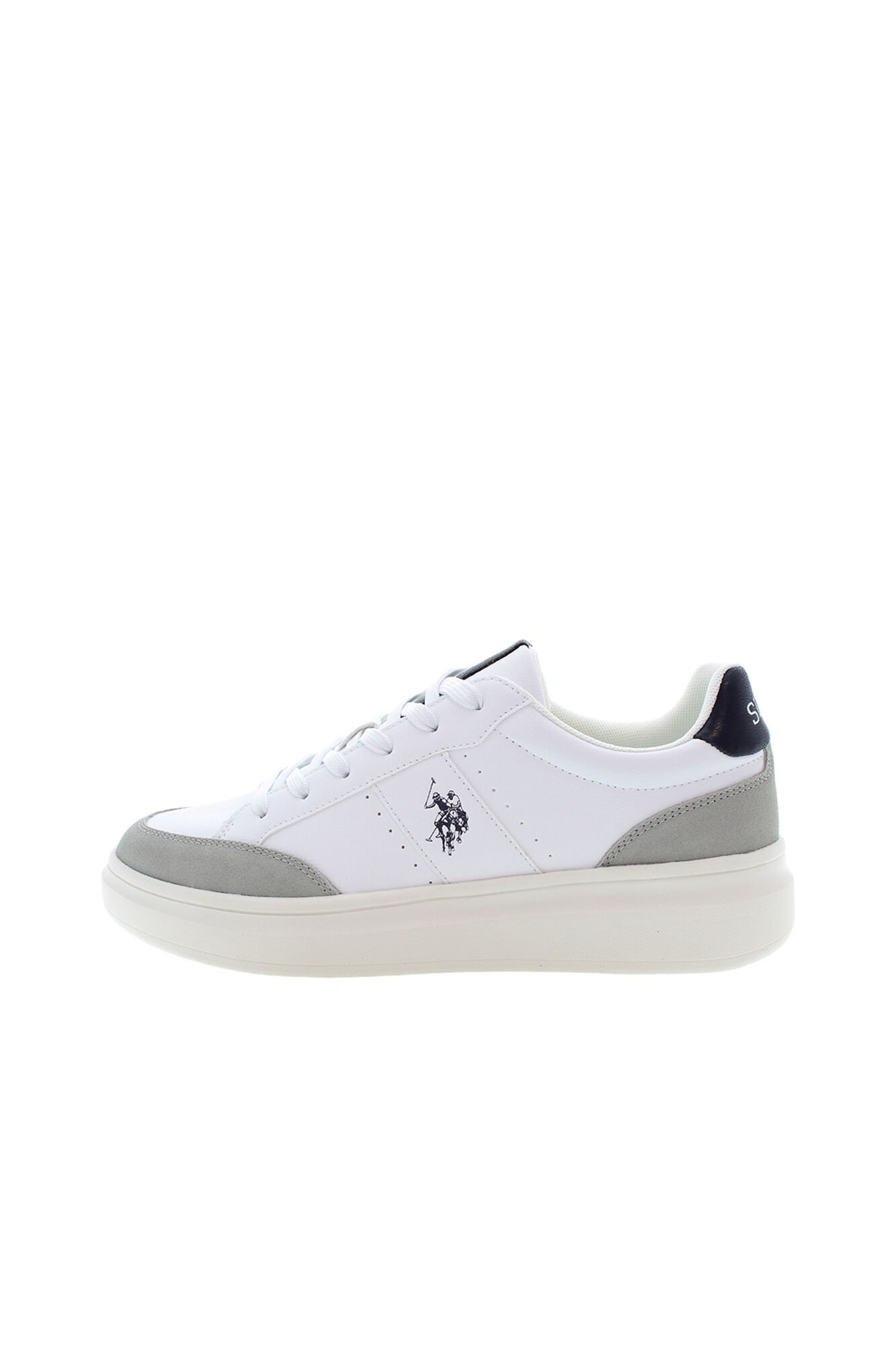 Us Polo Sapato casual masculino Branco
