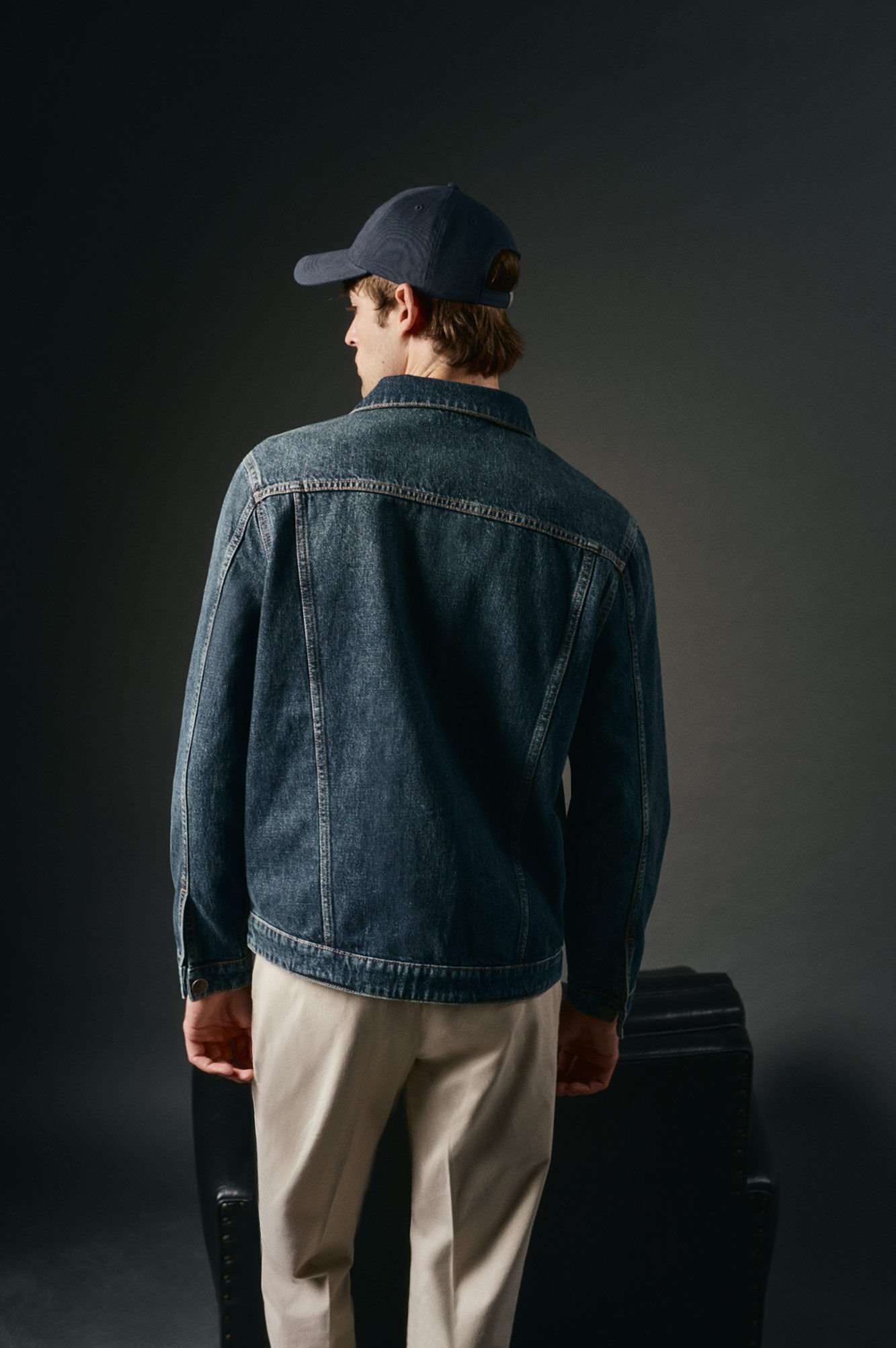 OOTO Blus&atilde;o denim Azul