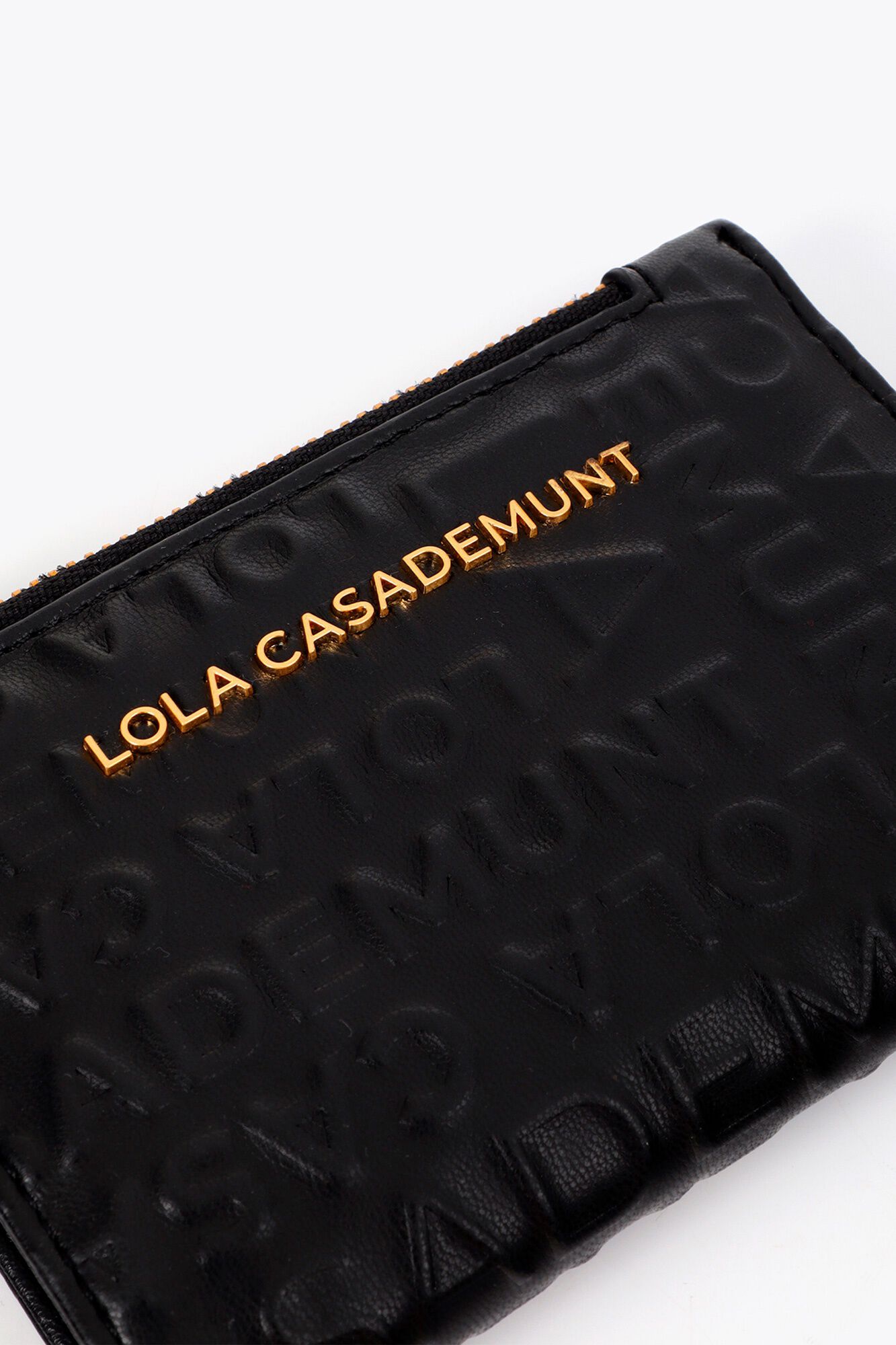 Lola Casademunt Monogram basic purse Black