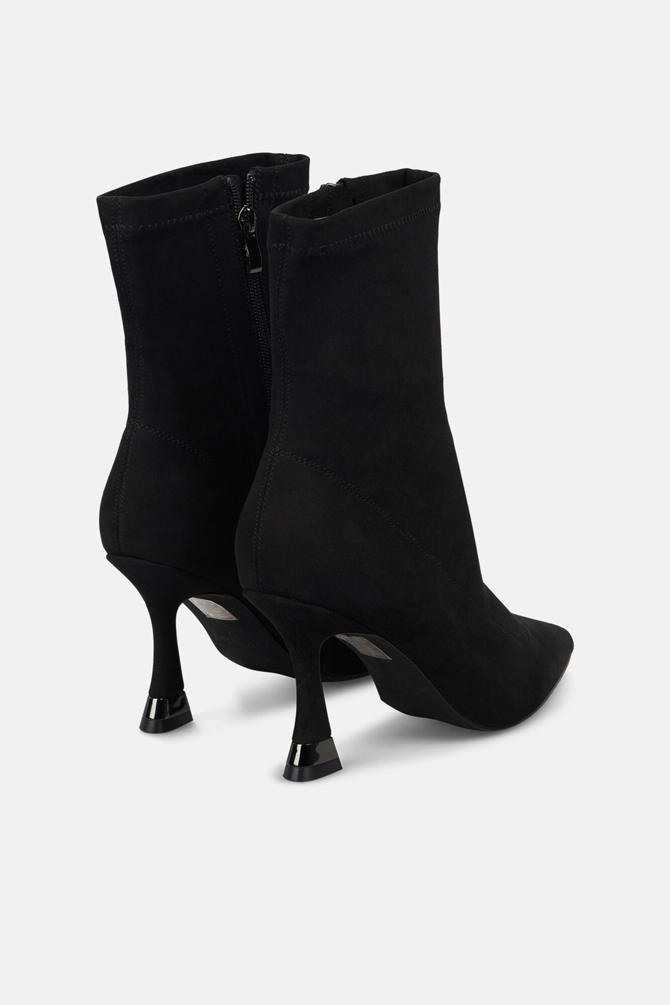 Alma en Pena Bota de salto agulha botim Preto