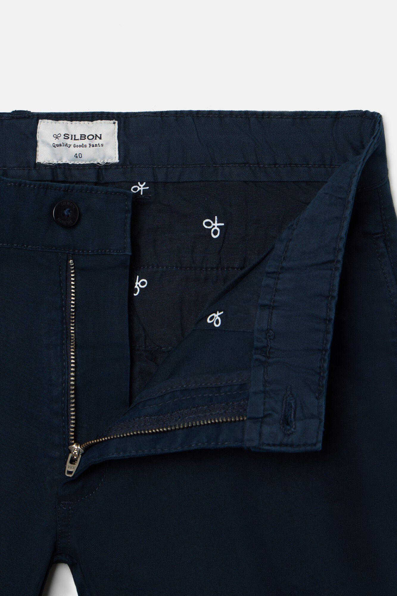 Silbon Chinos sport pants Navy