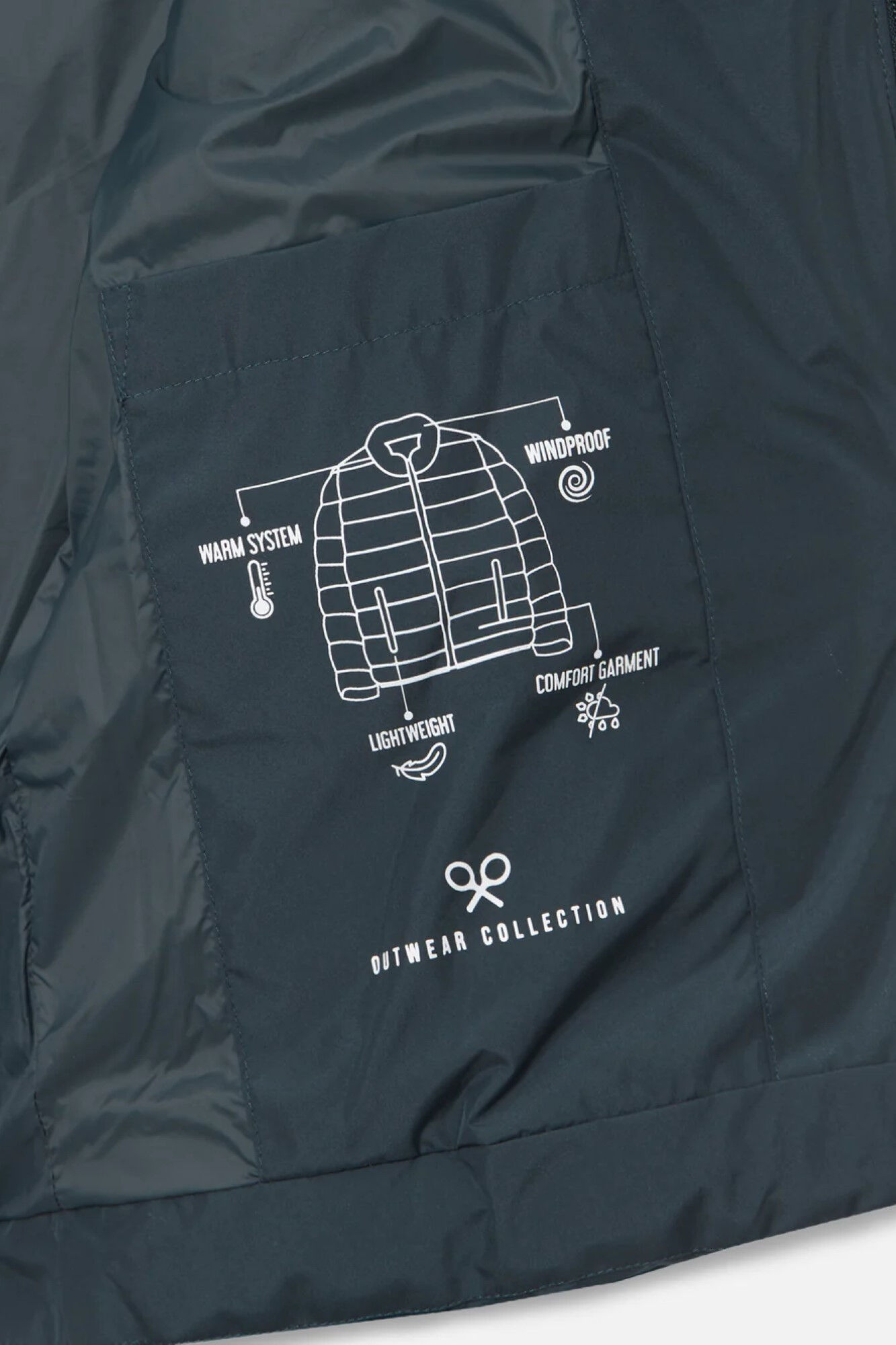 Silbon Abrigo tecnico warm verde Verde